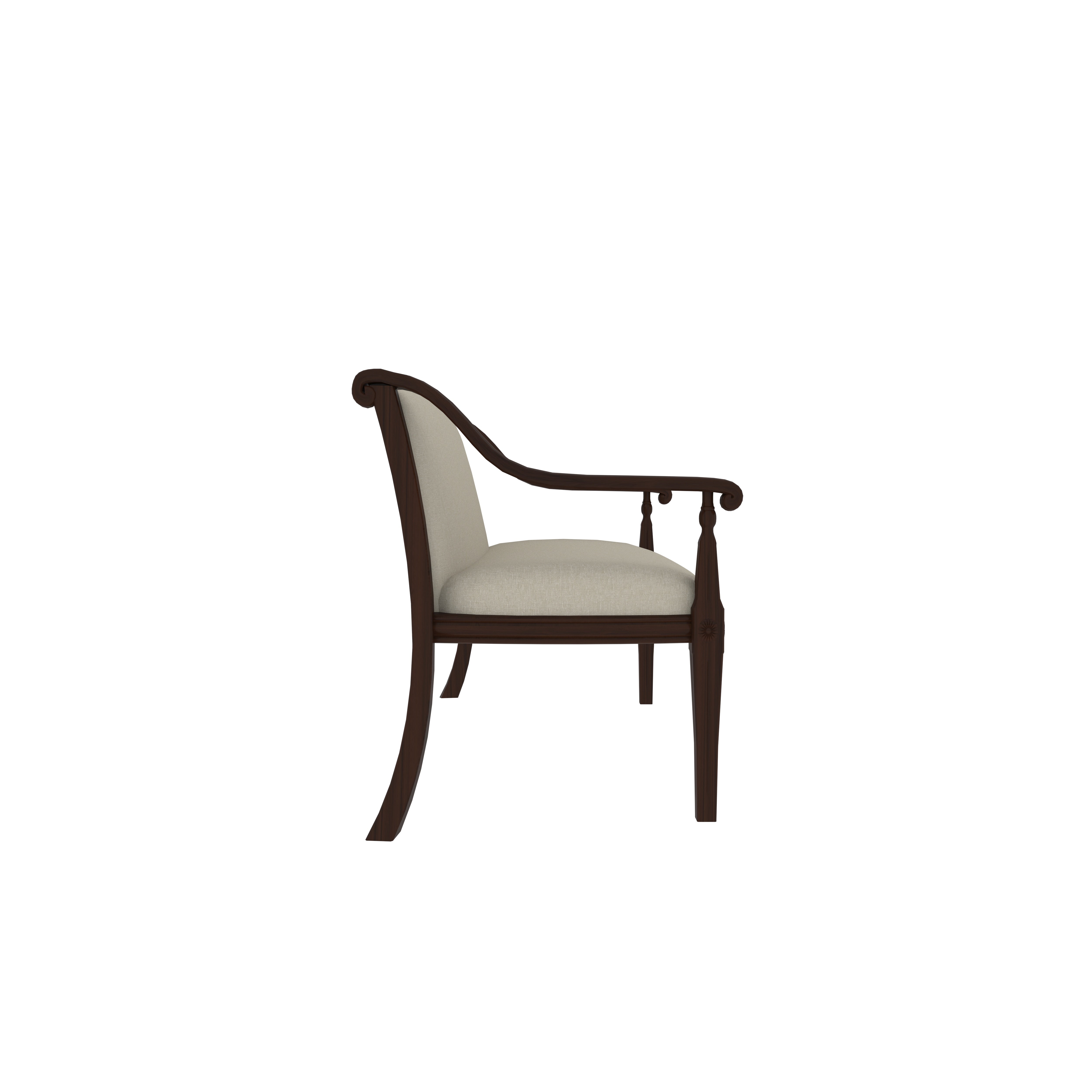 Verior Solid Wooden Love Sofa Sofa