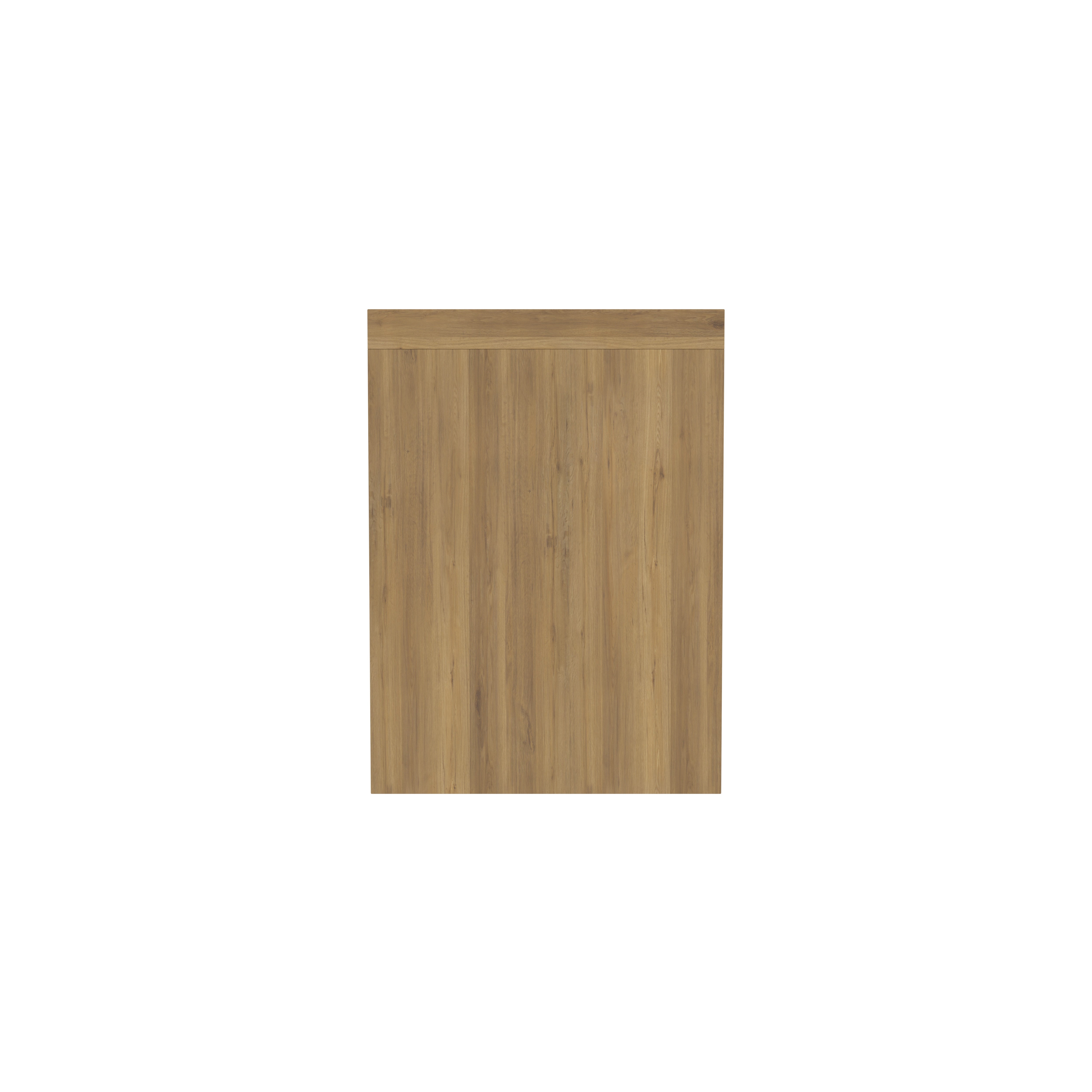 2-Drawer Engineered Wood Bedside Table - Modern Bedroom Storage Bedside