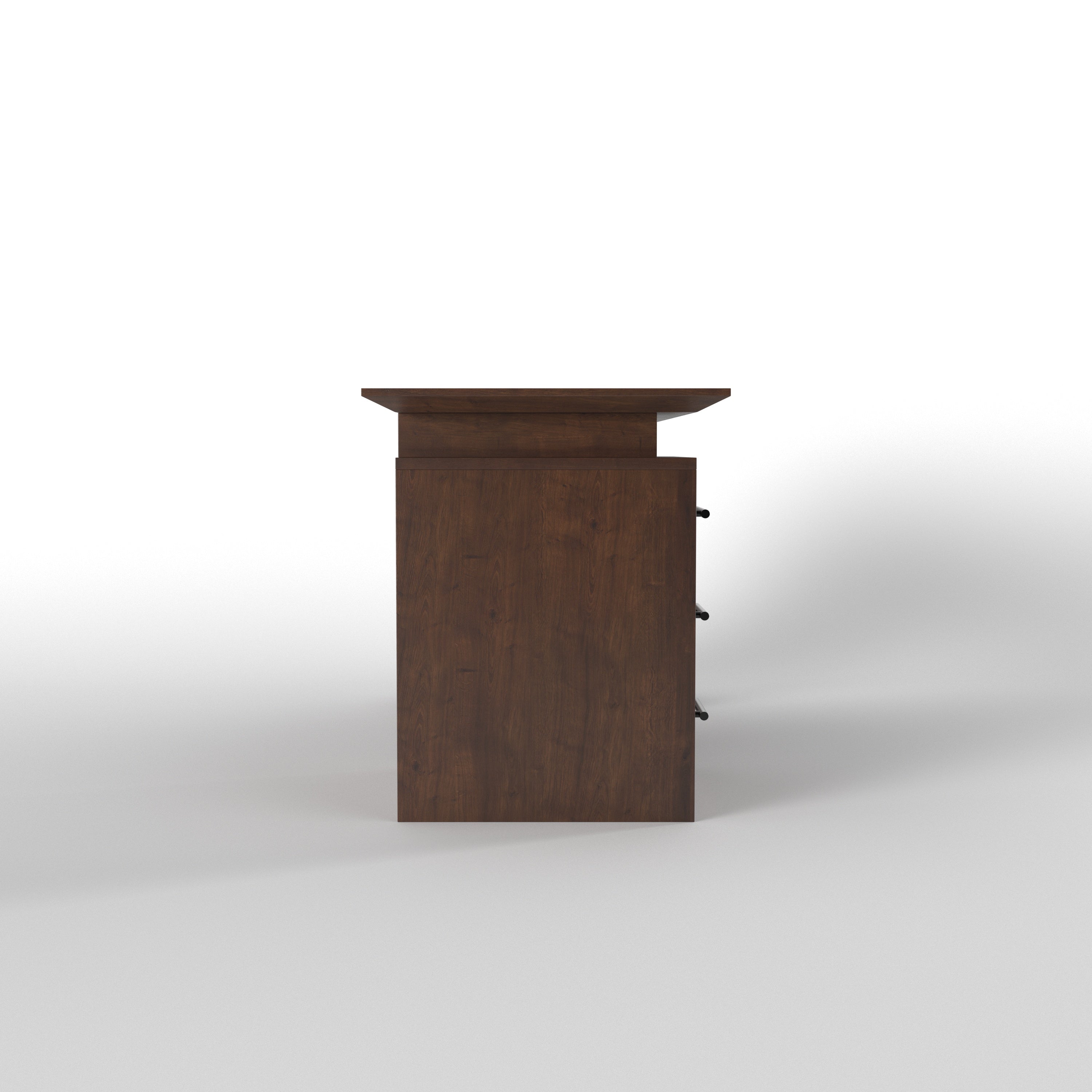Modern Office Desk with Drawer Storage & CPU Compartment Study Table