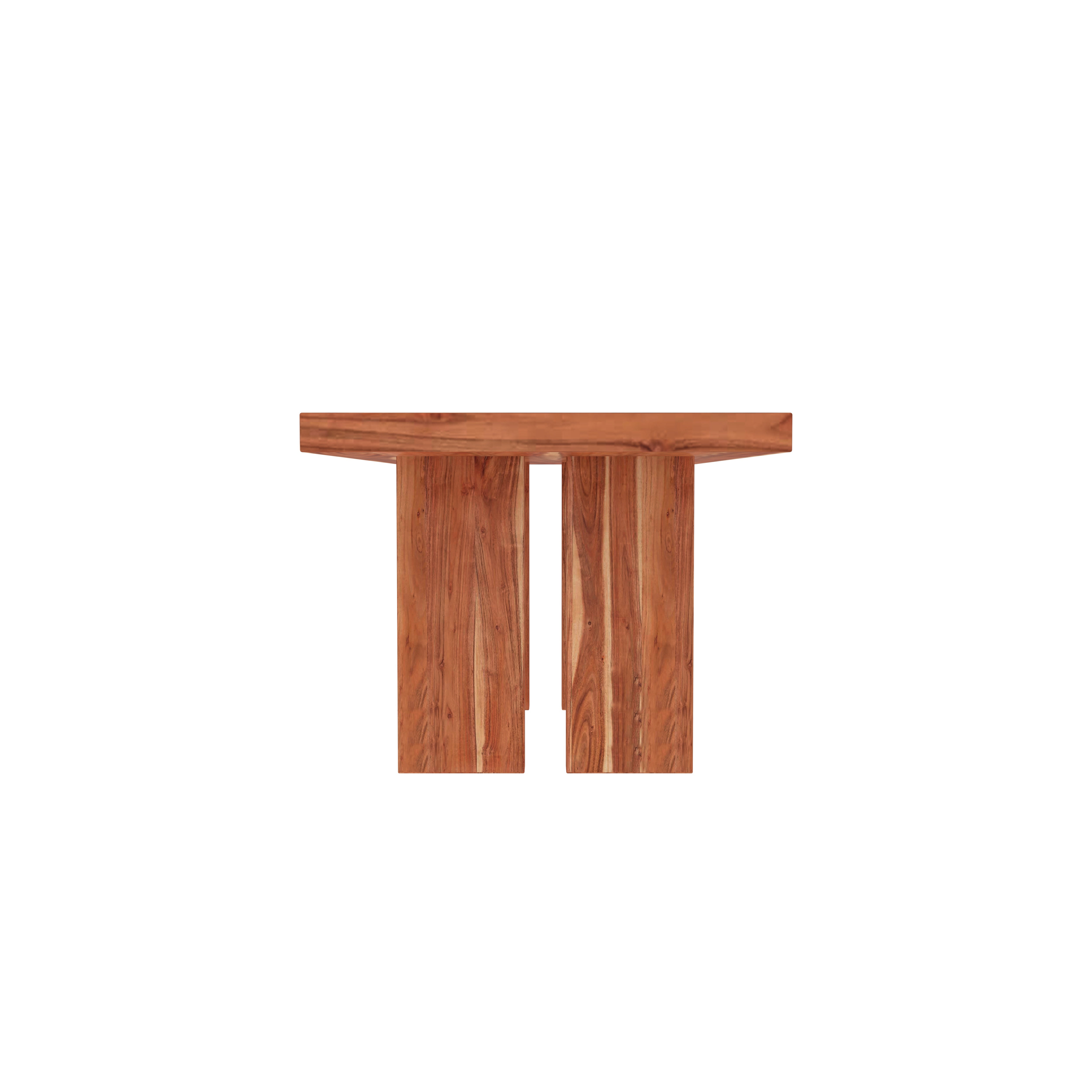 Solid Wood 4-Seater Dining Table Set – Elegant High-Back Chairs & Premium Finish Dining Set