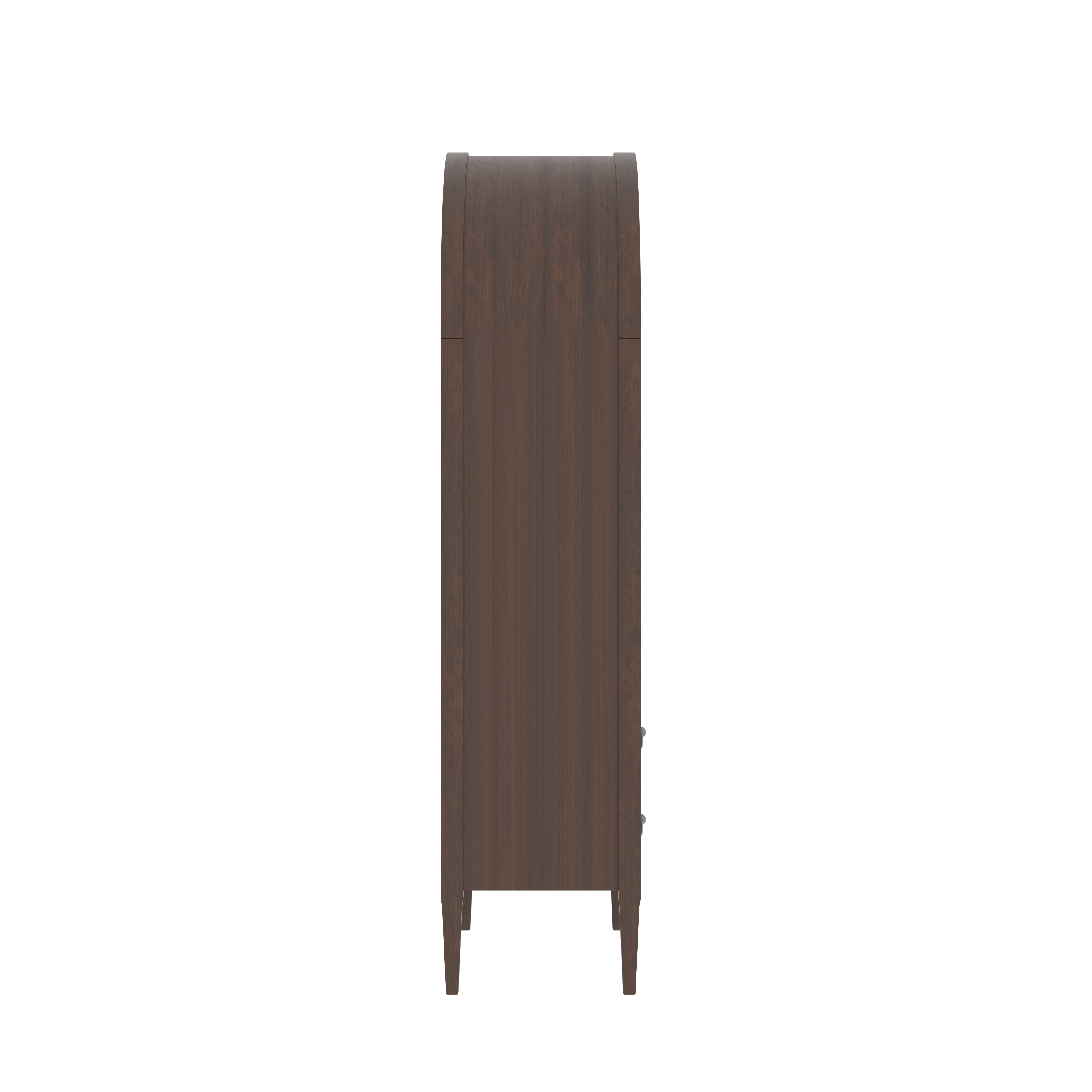 Bellarco Heritage European Luxury Wardrobe with Arched Open Shelving and Elegant Drawer Storage Wardrobe