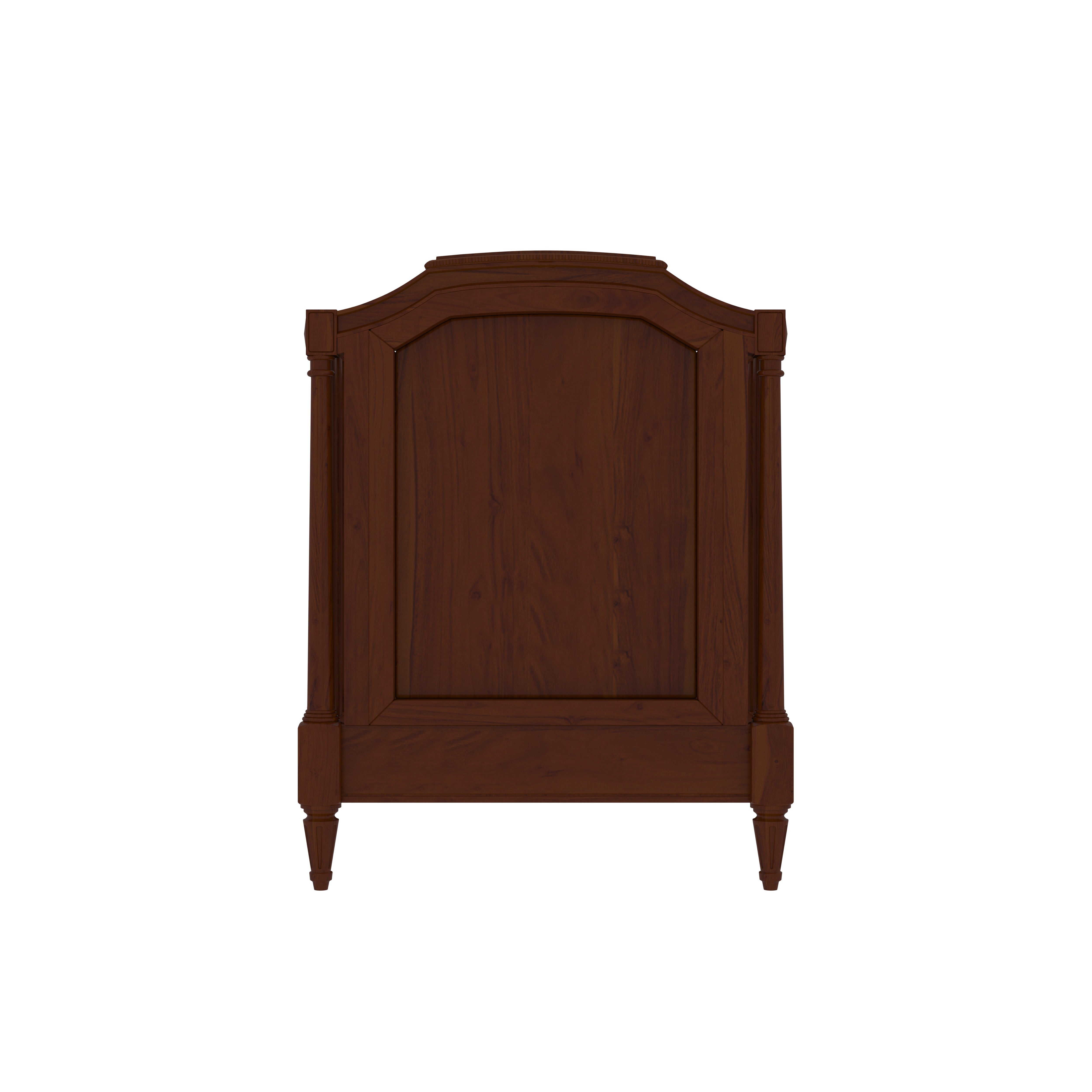 Antique Richard Brown Finished Wooden Handmade Cradle Cradle