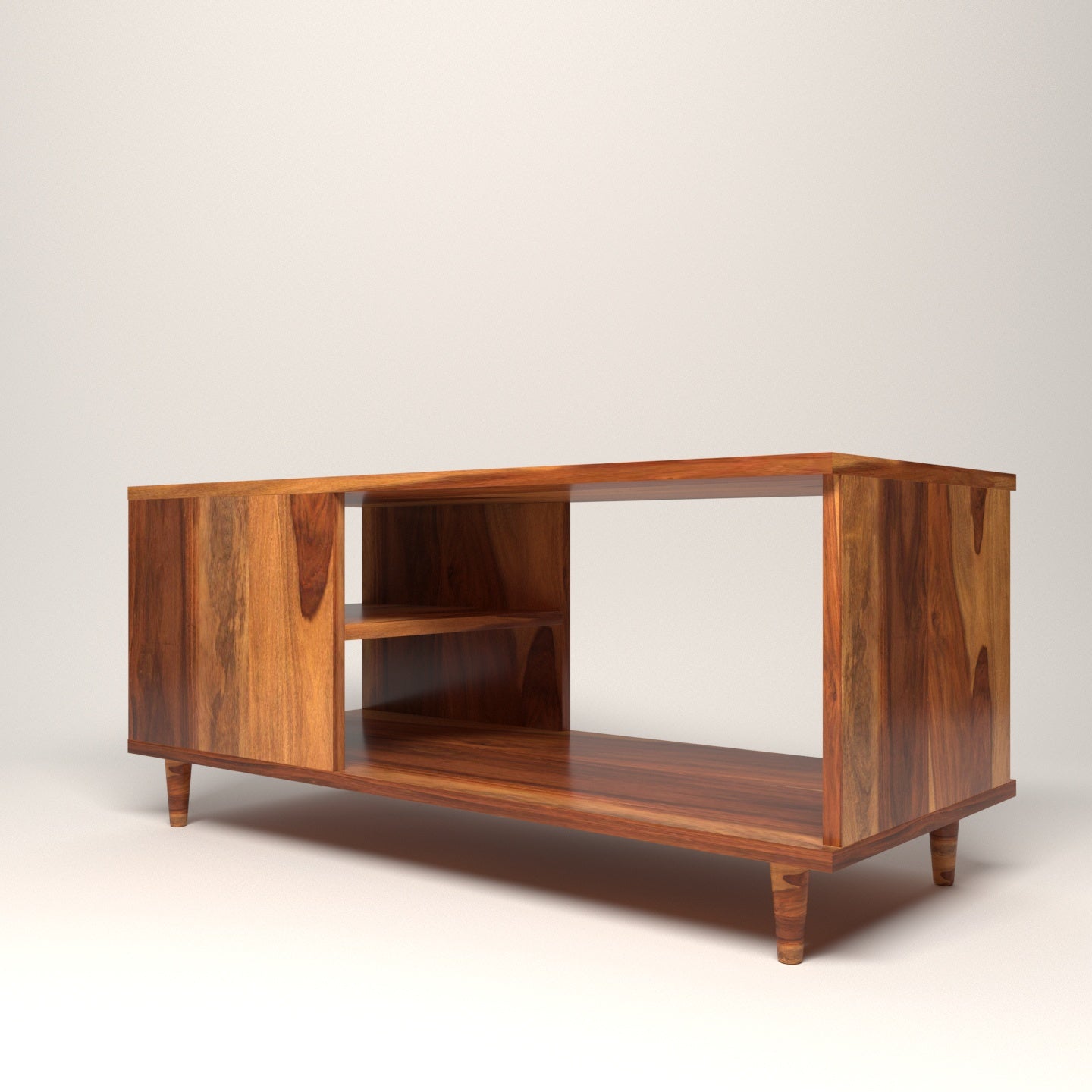 Traditional Time Simple Storage Wooden Coffee Table Coffee Table