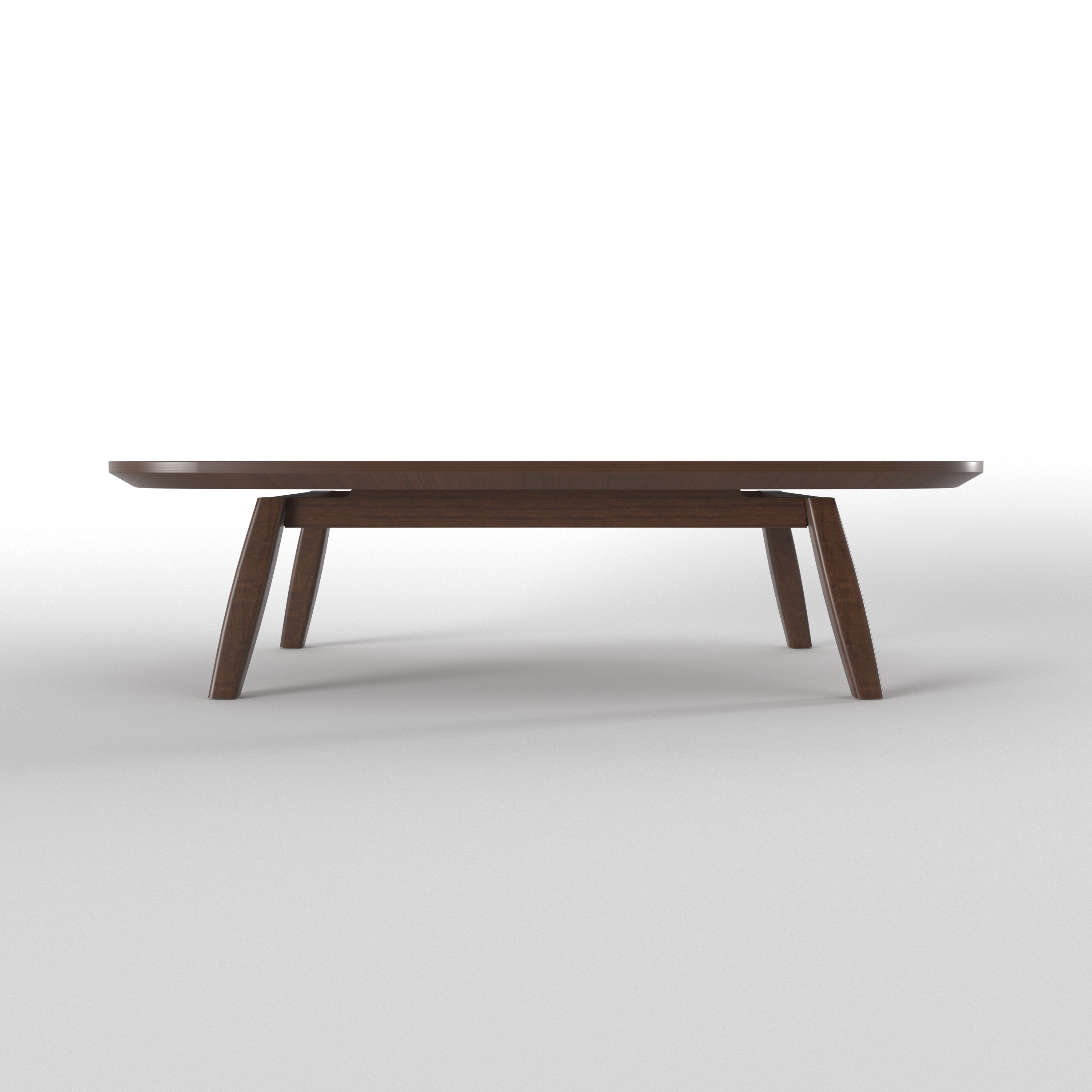 Contemporary Longline Dining Table with Angled Support