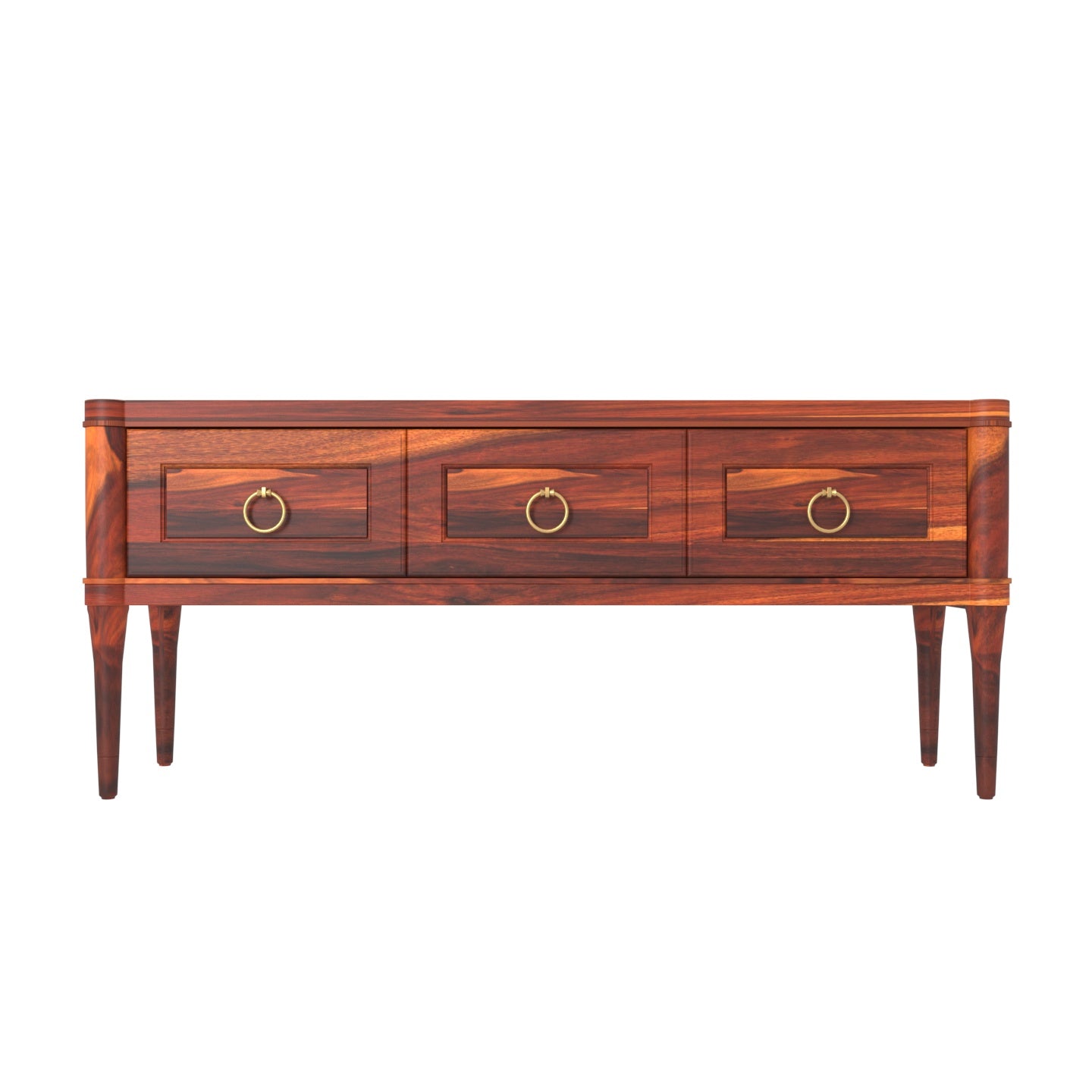 Unique Multistorage Retro Finish Handmade Wooden TV Stand for Home Tv stand
