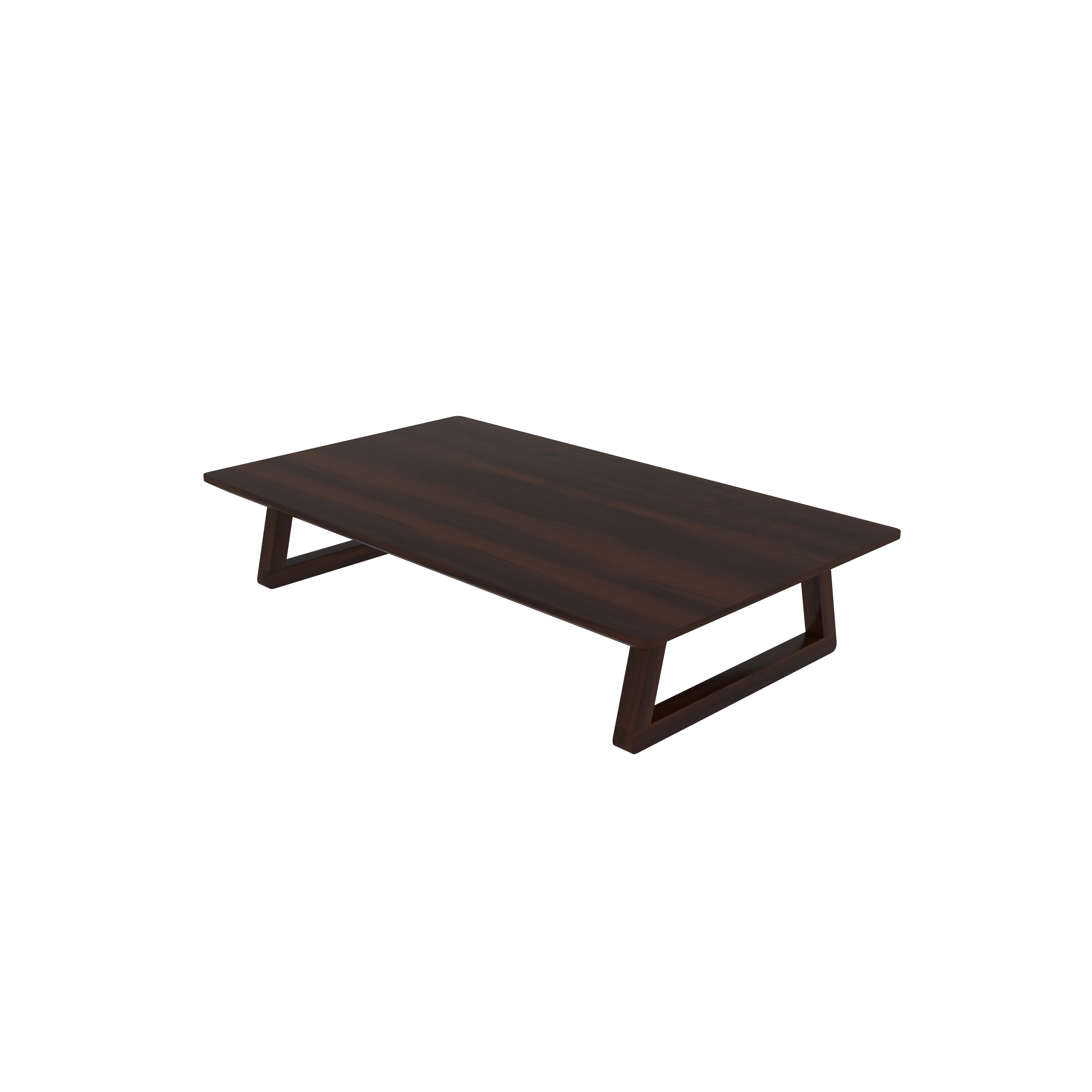 Elegant Low-Height Wooden Dining Table Set with Cushions – Japanese Floor Seating Dining Set