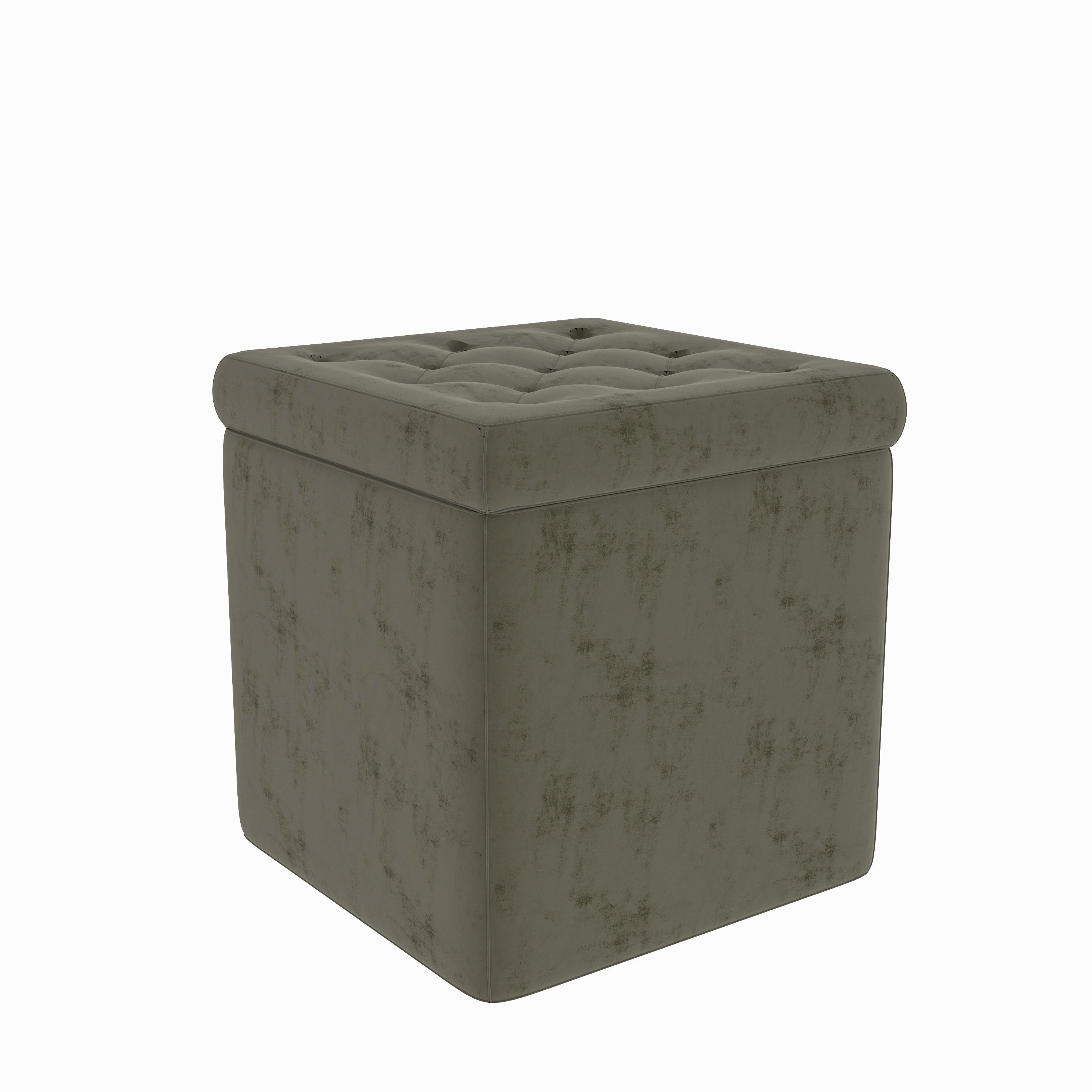 Premium Smooth Puffy Modern Seating Stool Pouf