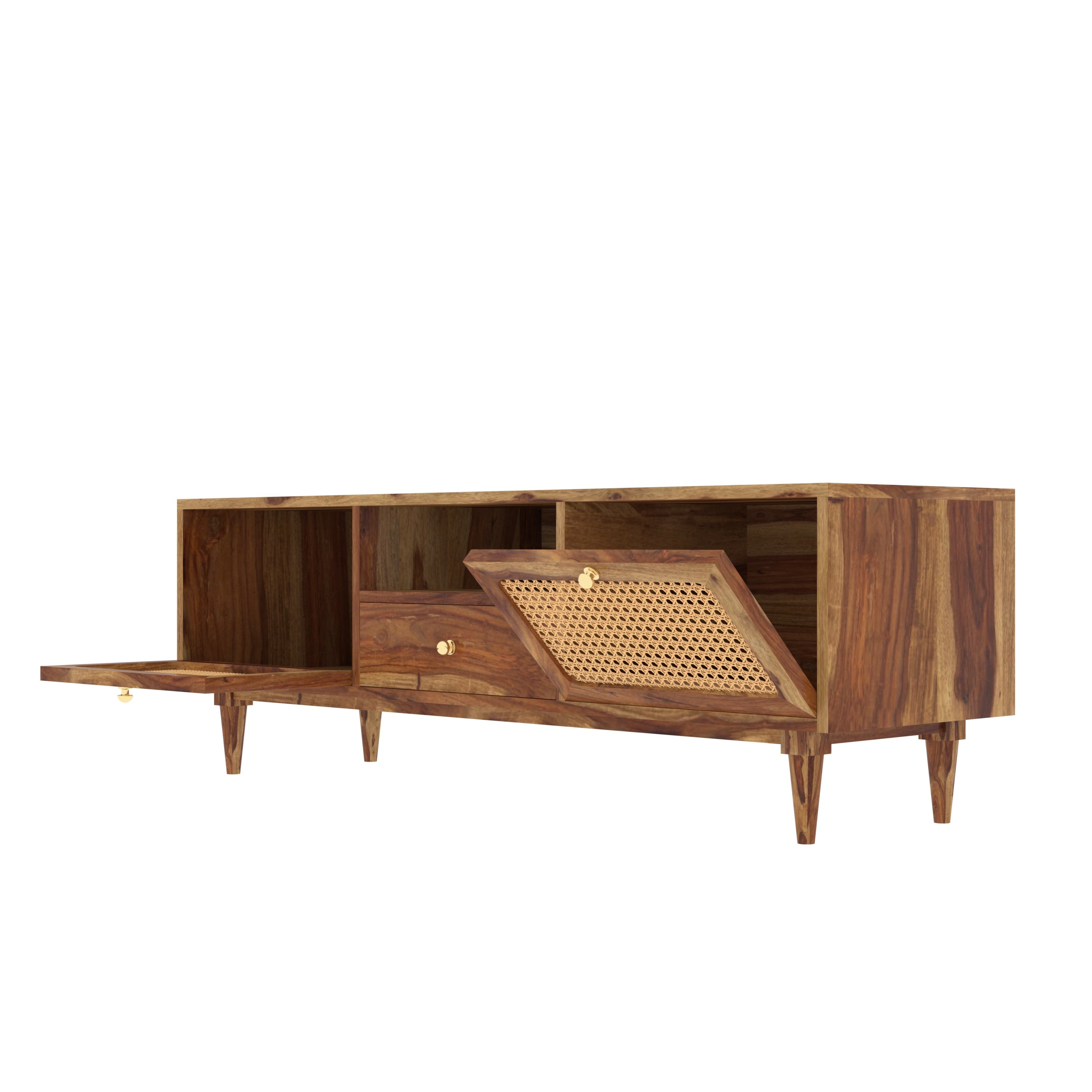 Montage Vintage Style Handmade Multistorage Wooden TV Stand Tv stand