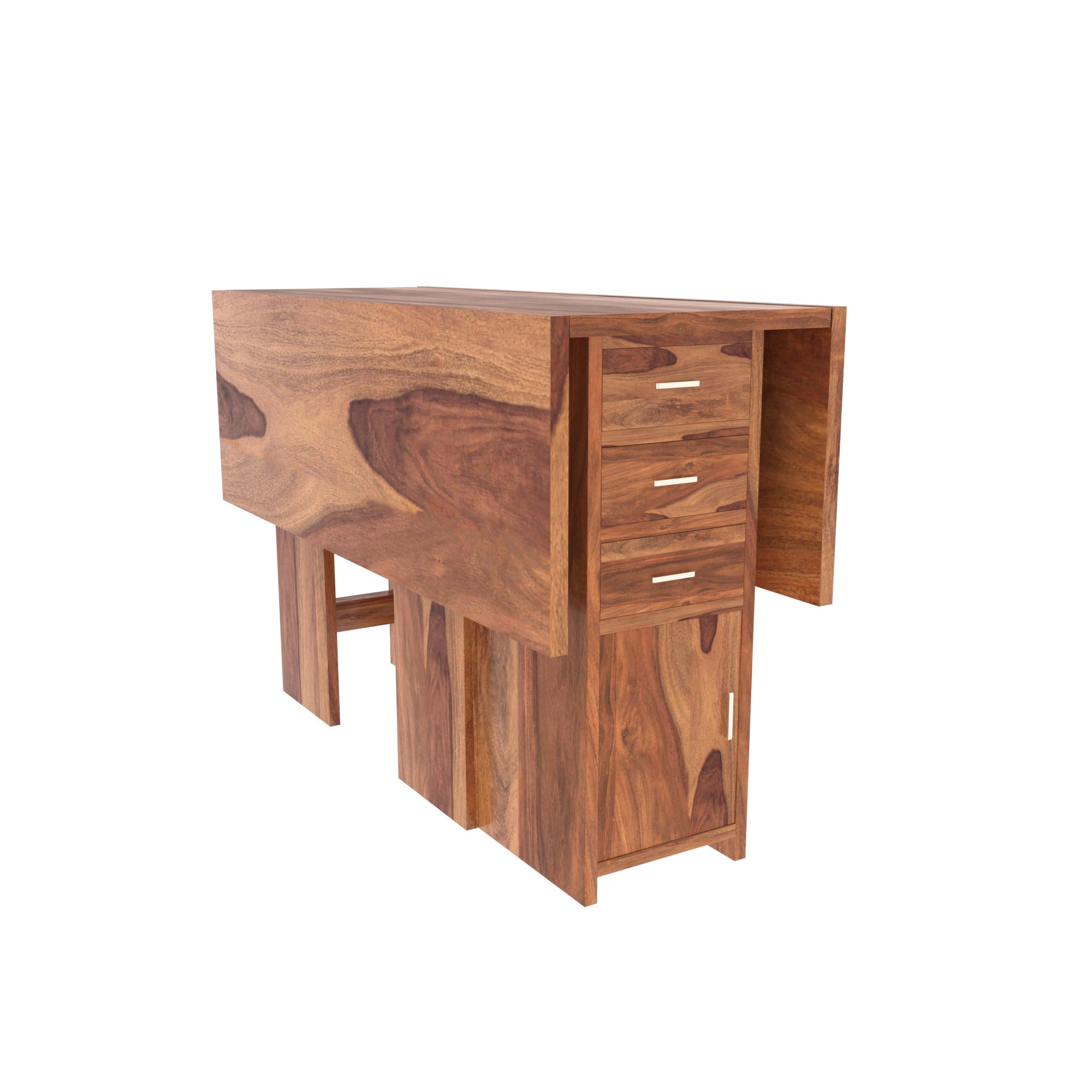 Aesthetic Venture Antique Finished Handmade Wooden Dining Set Dining Set