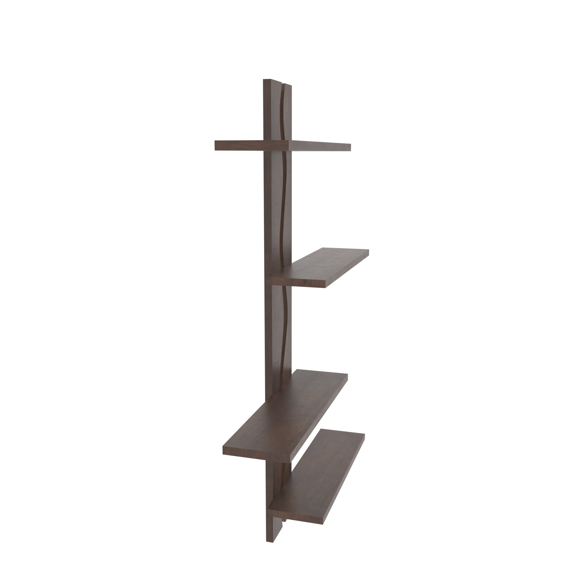 Modern Wave Wall Shelf Rack Wall Rack