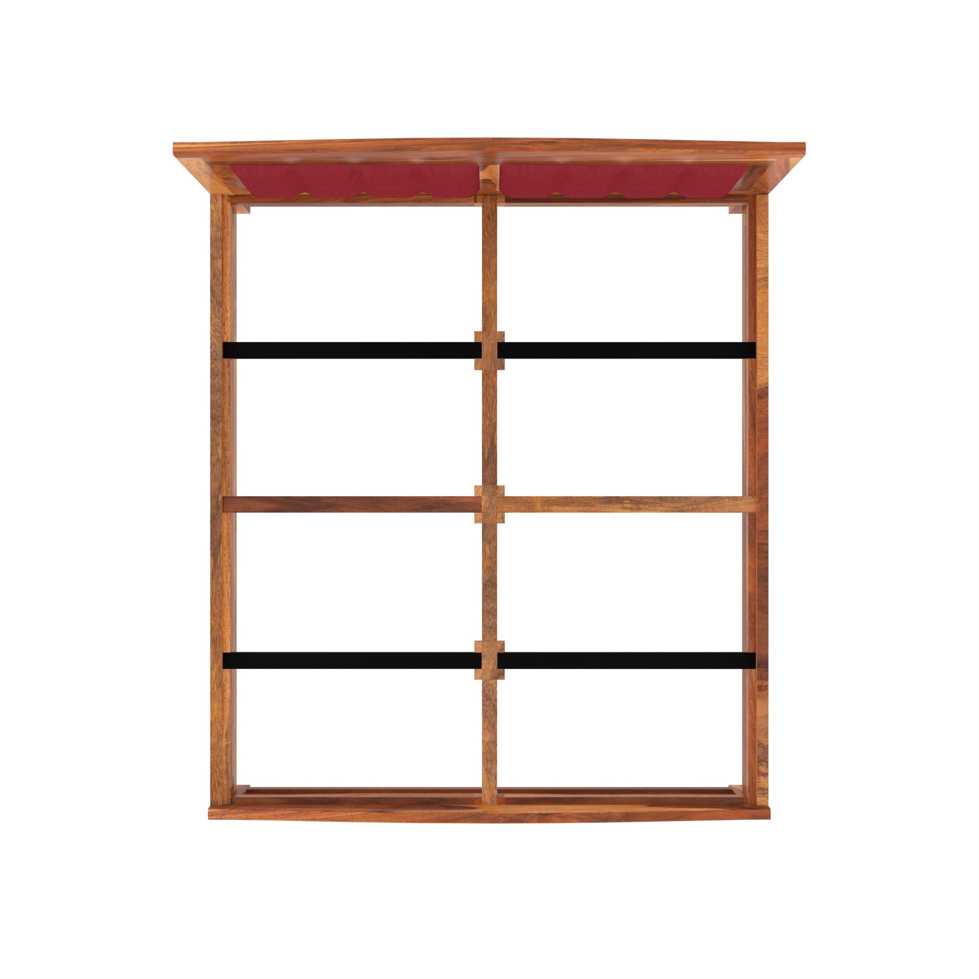 Wooden Classical Upholstered Bed (Sheesham Wood) Bed