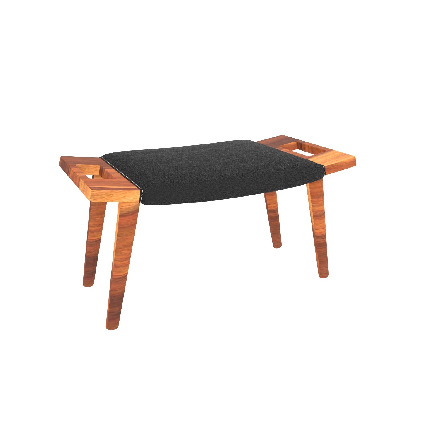 Classic Irish Handmade Thick Legs Wooden Couch for Home Bench