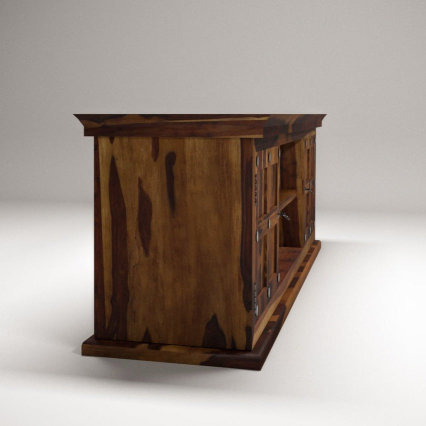 Sheesham wood Tv Cabinets With 2 doors Tv stand