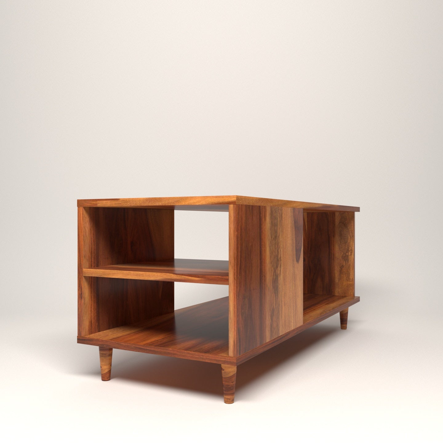 Traditional Time Simple Storage Wooden Coffee Table Coffee Table