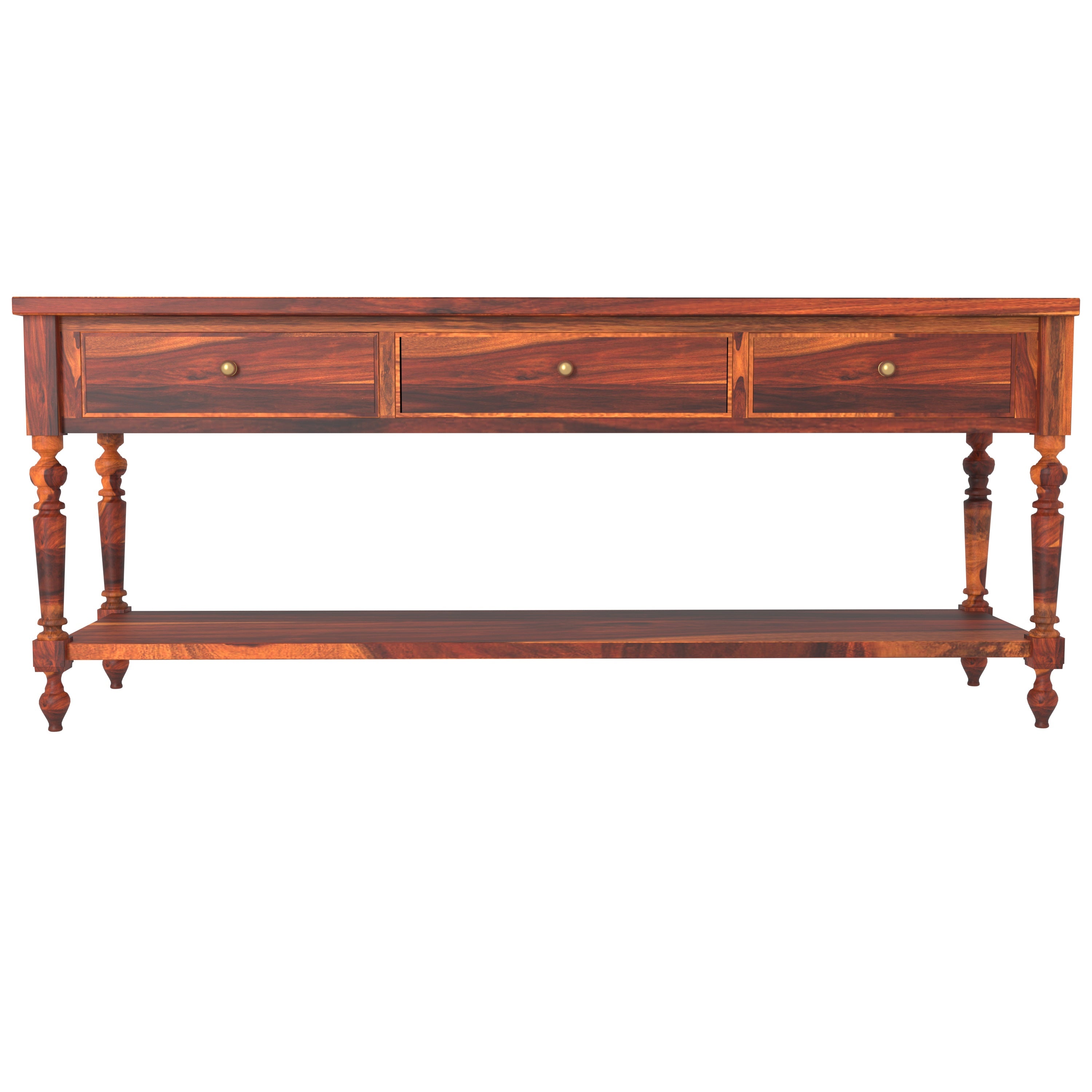 Belgium Rustic Glory Style Handmade Wooden Slim TV Stand for Home Tv stand
