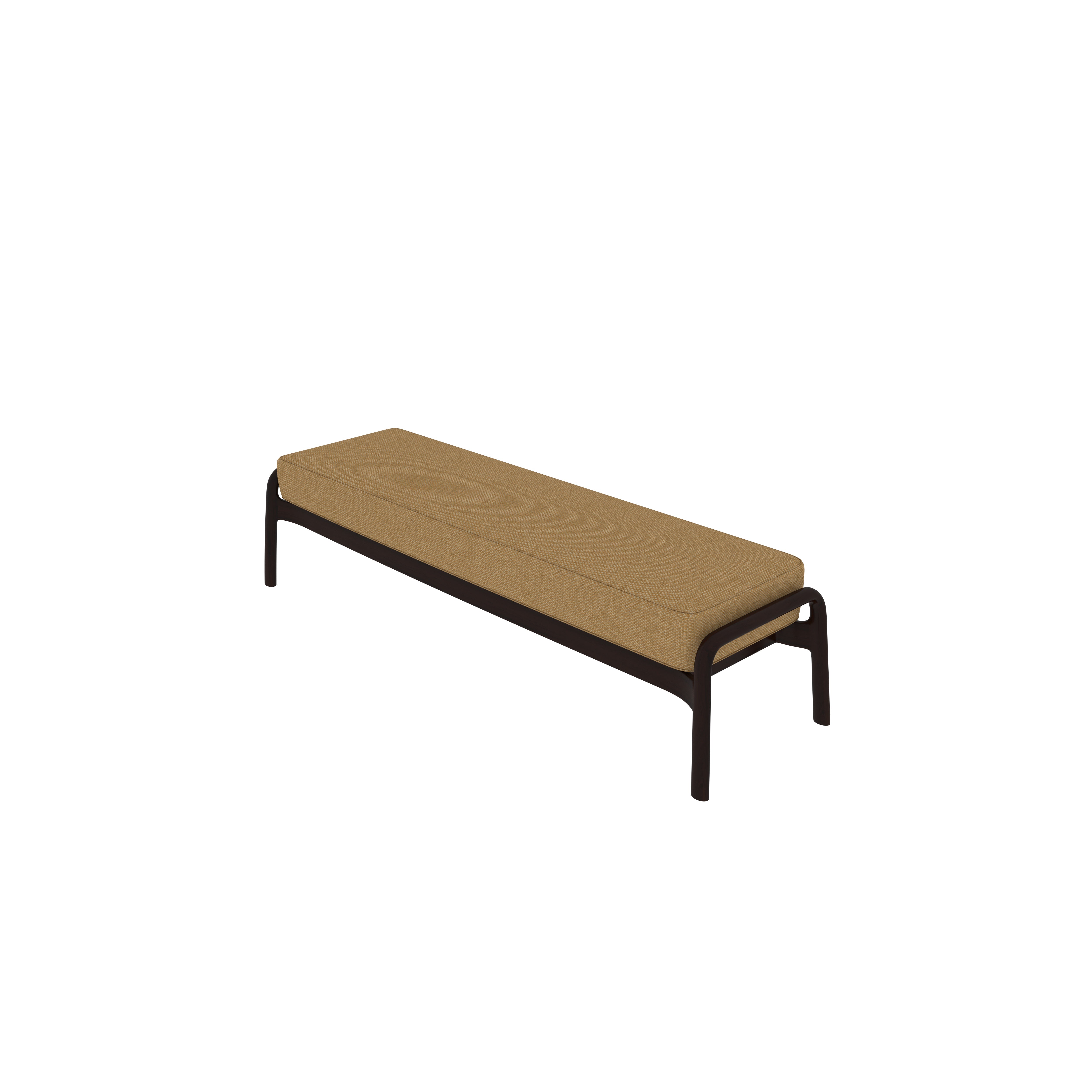 Modern Upholstered Wooden Bench | Minimalist Seating for Bedroom, Living Room & Entryway Bench