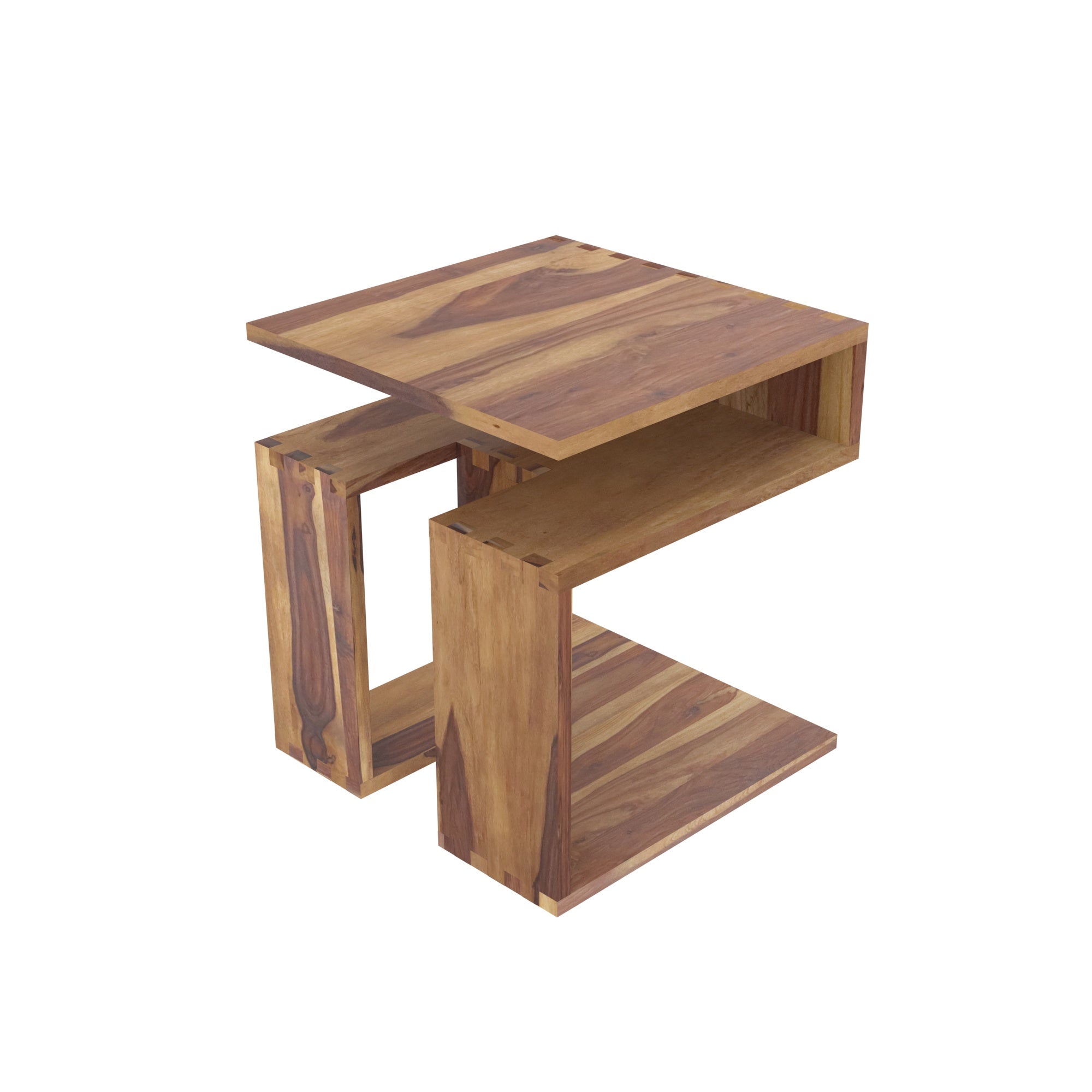 Unique Adverb Vintage Finished Wooden Handmade C Table C Table