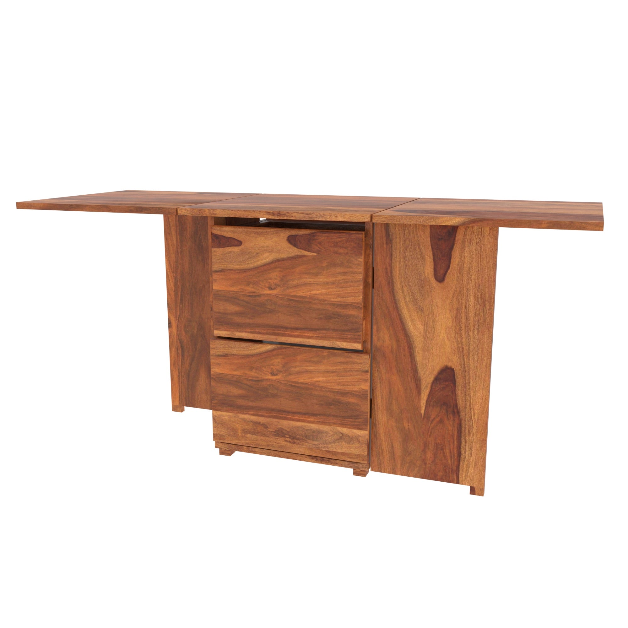 Empire Vintage Light Finished Handmade Wooden Dining Set Dining Set
