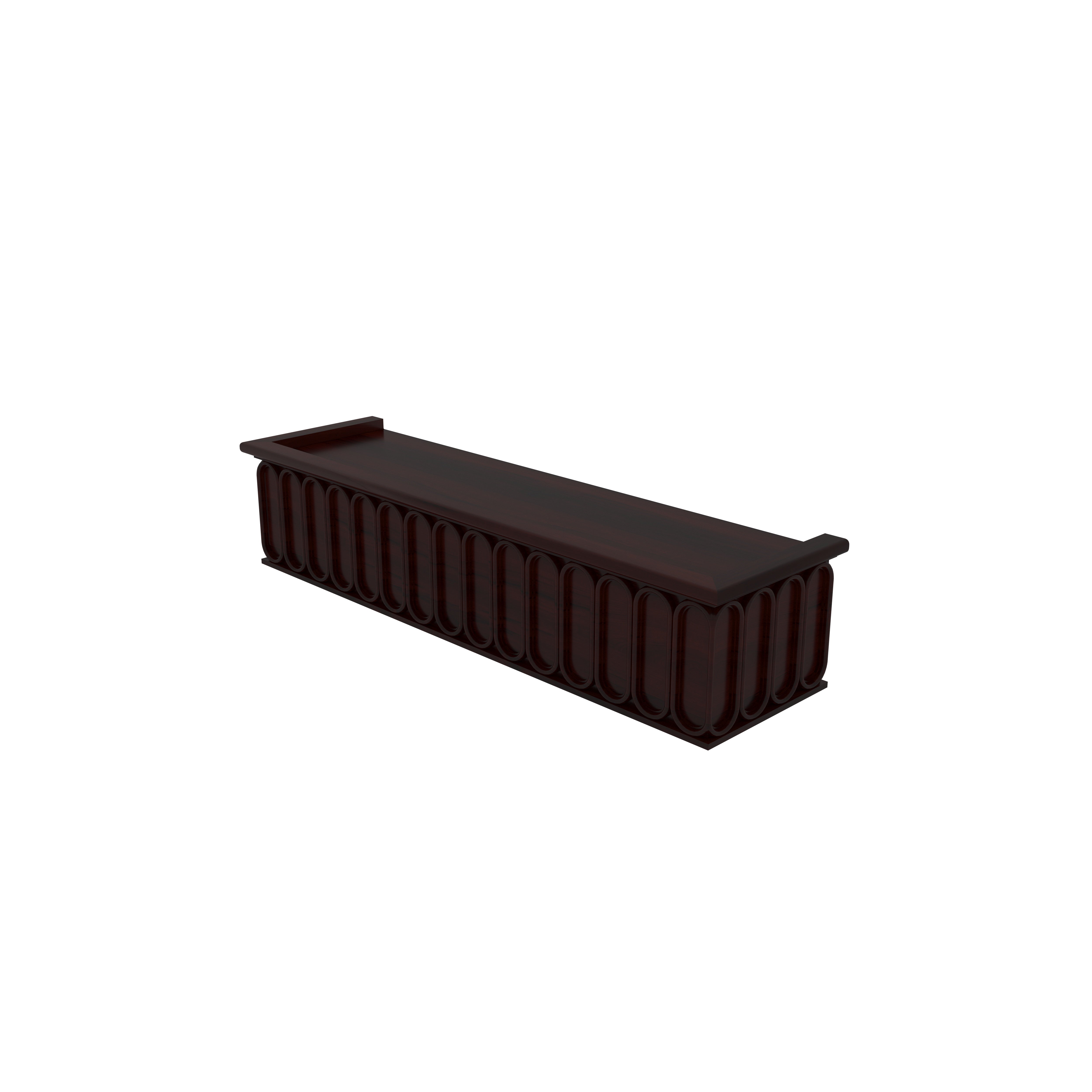 Modern Minimal Wooden Wall Rack Wall Rack