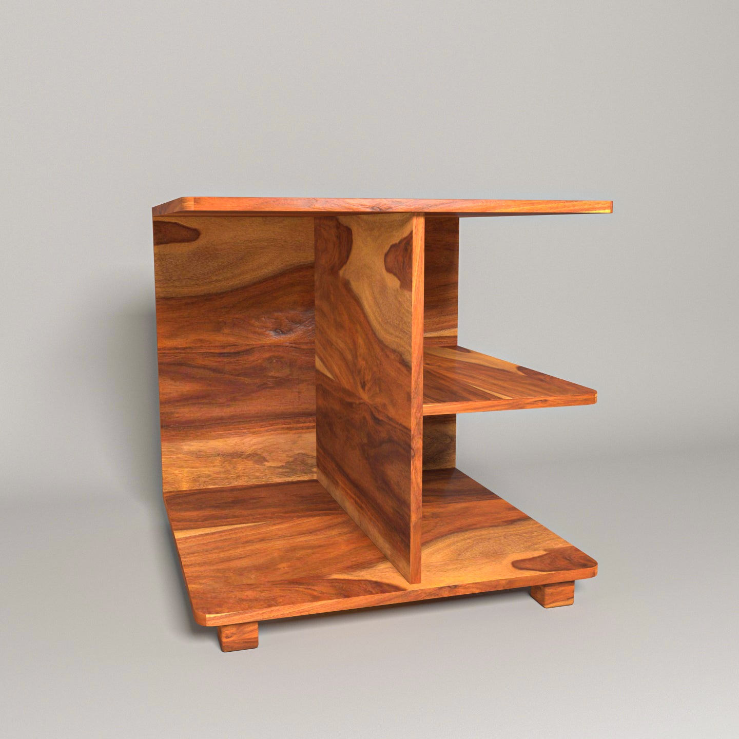 Multipurpose Sheesham Side Table With Storage End Table