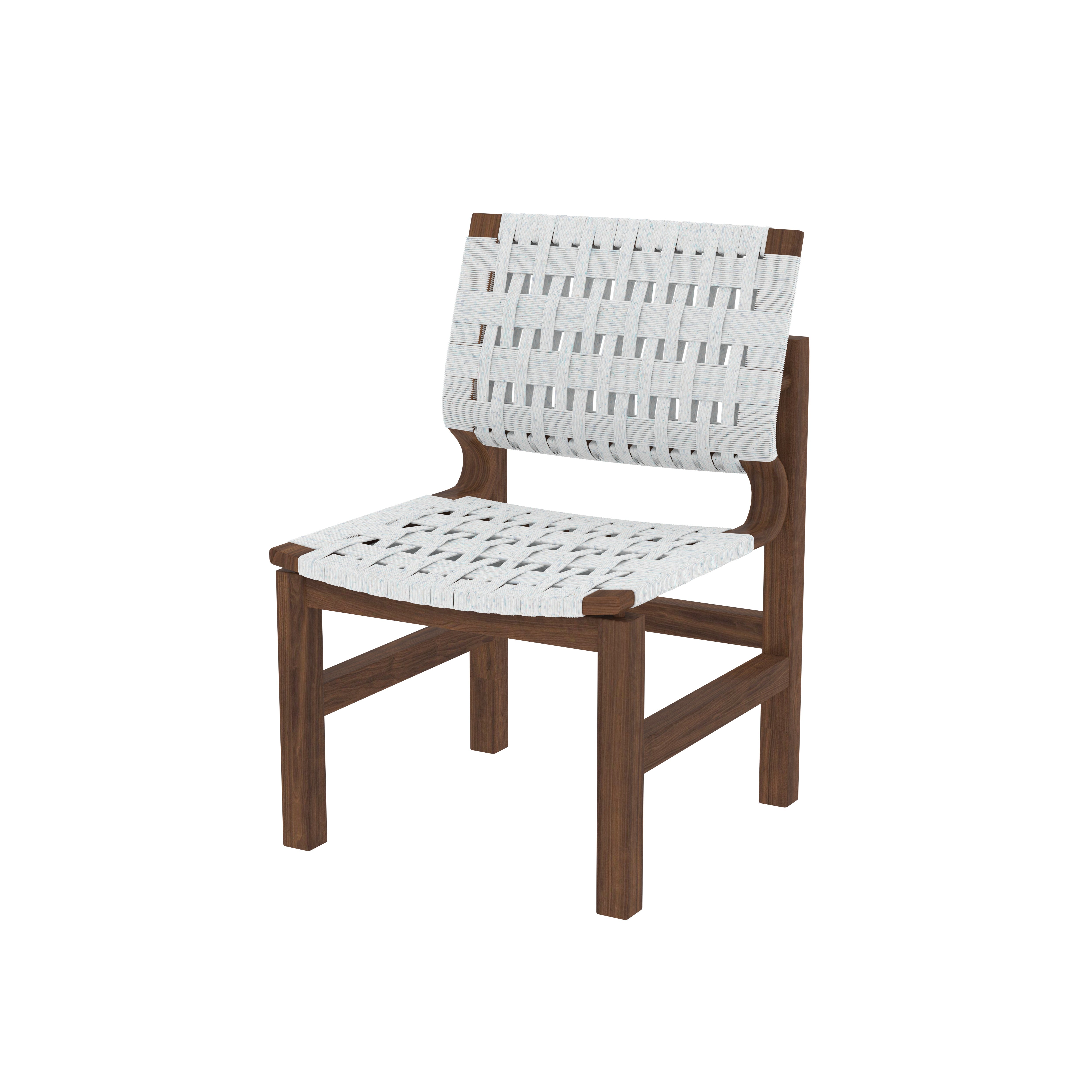 Premium Wooden Dining Set - 6 Seater Solid Wood Table with Woven Chairs Japanese Dining Set