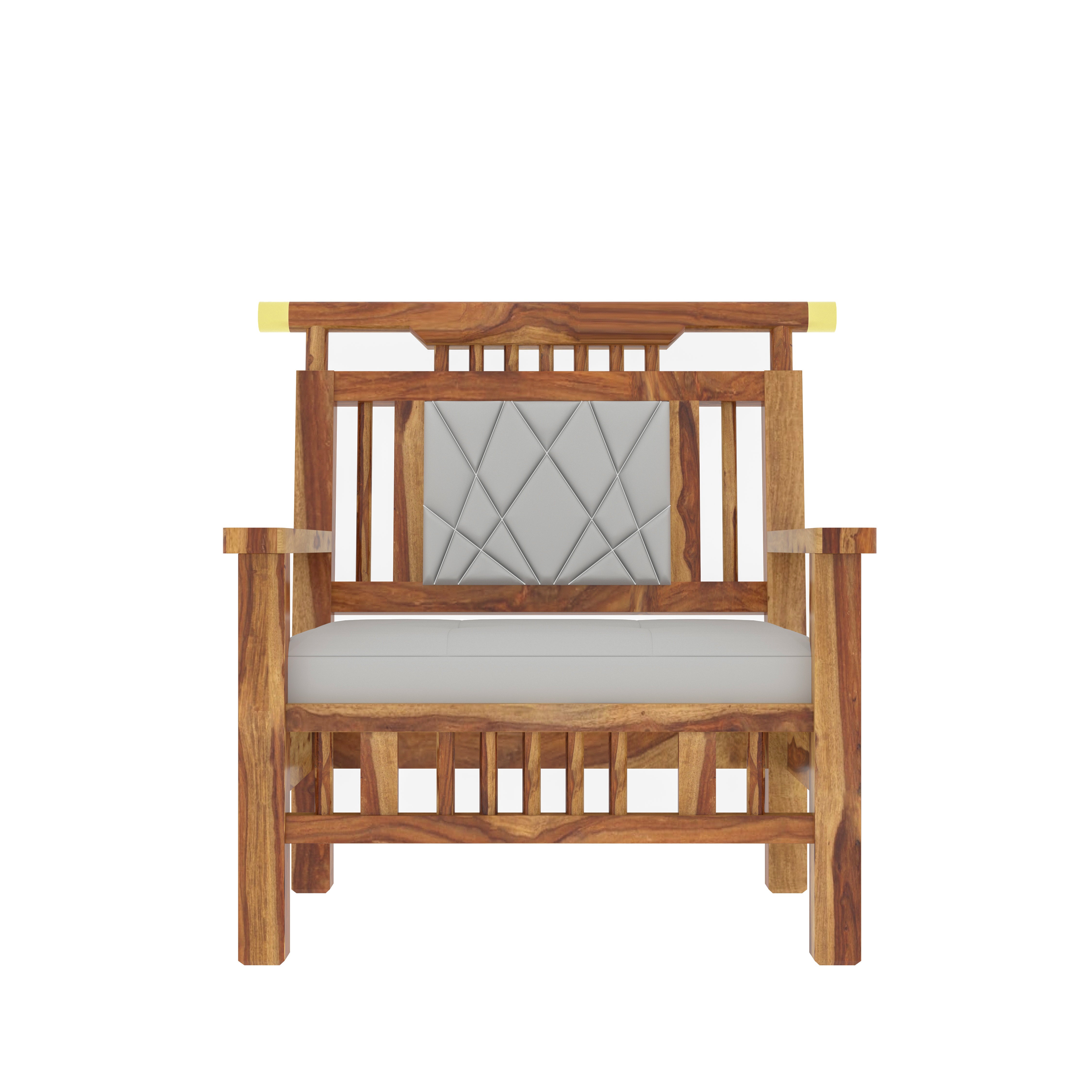 Luxerious Natural Finished Wooden Handmade Sofa Set Sofa