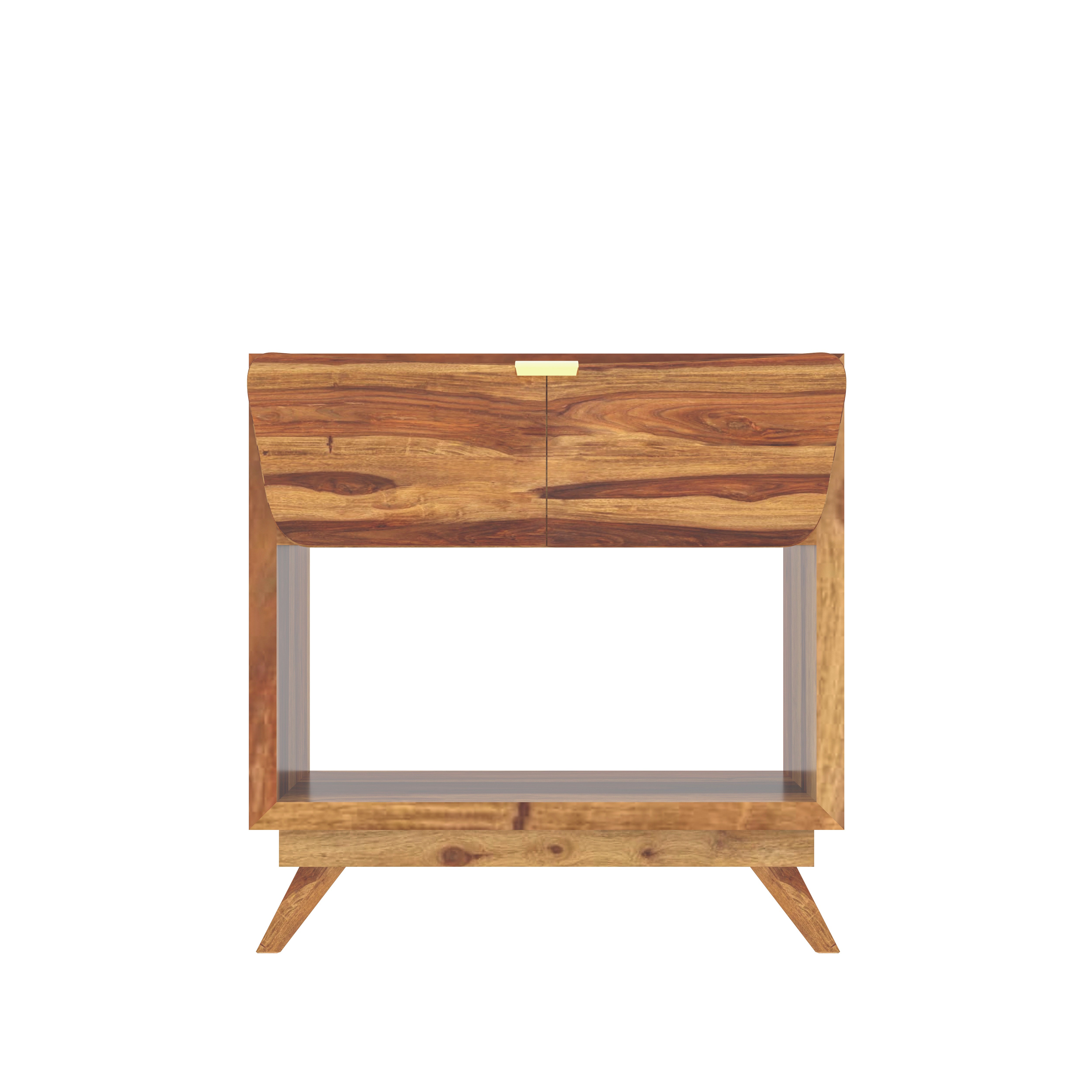 Versatile Vintage Finished Wooden Handmade Bedside Bedside