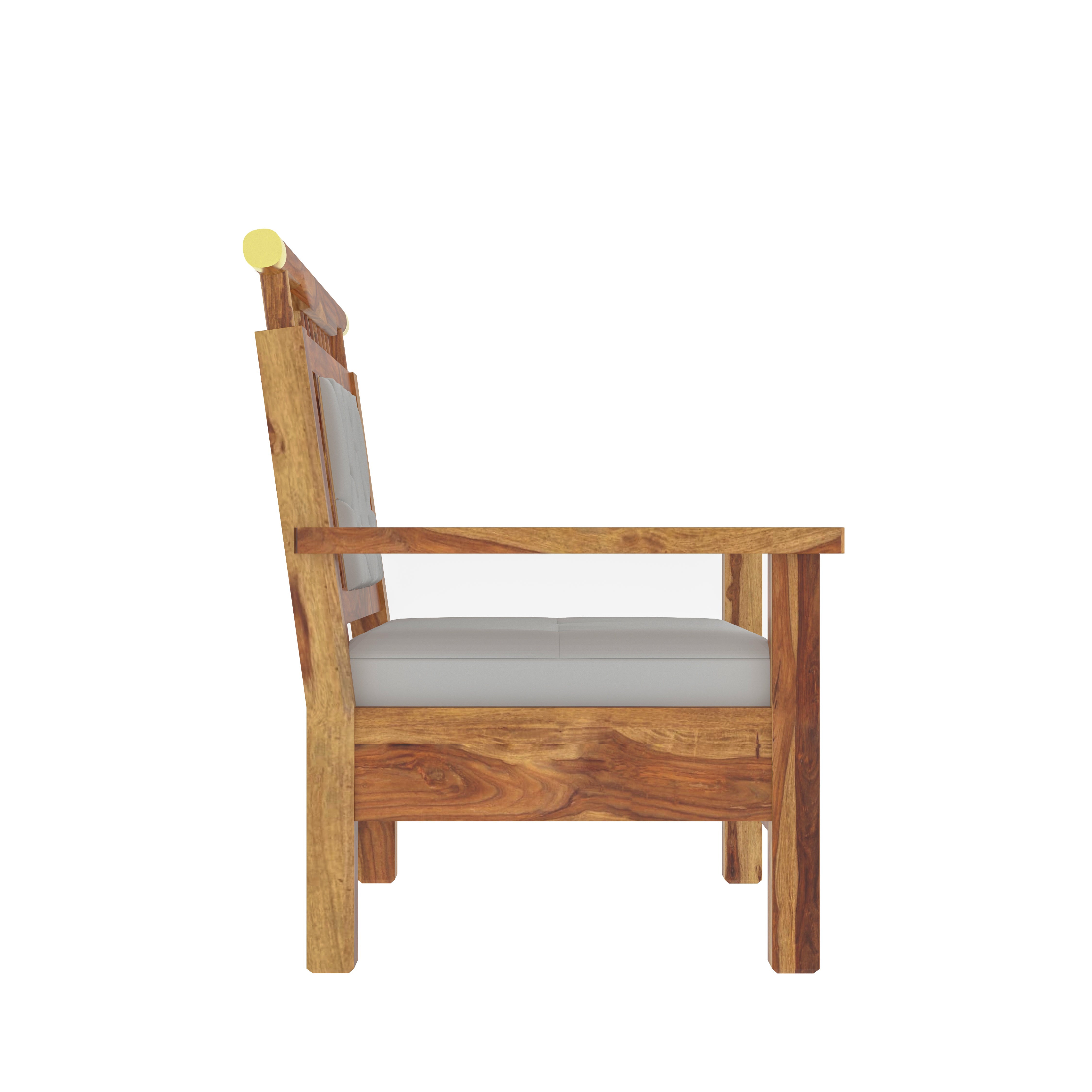 Luxerious Natural Finished Wooden Handmade Sofa Set Sofa