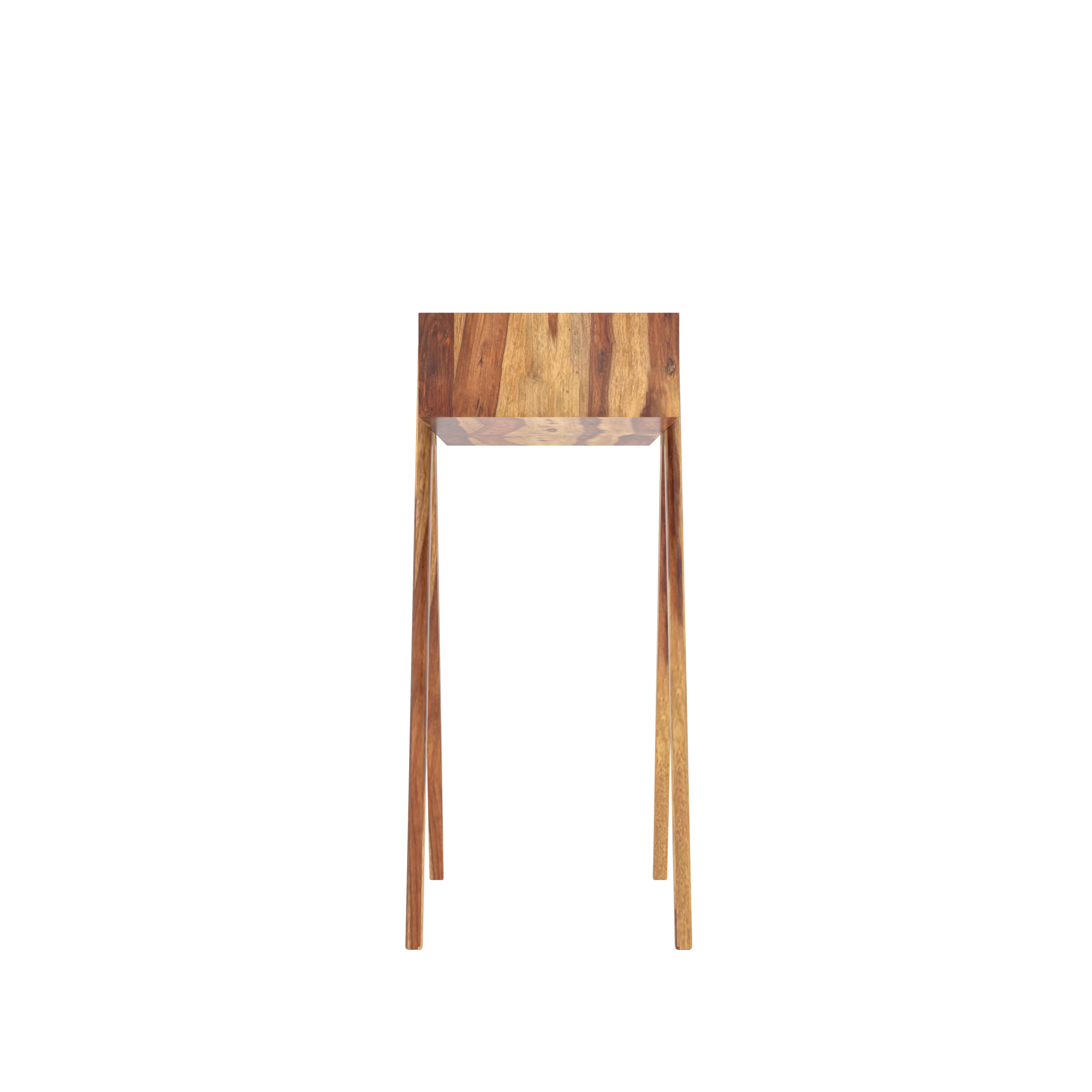 Croma Cross Legs Designed Wooden Handmade Console Table Console Table