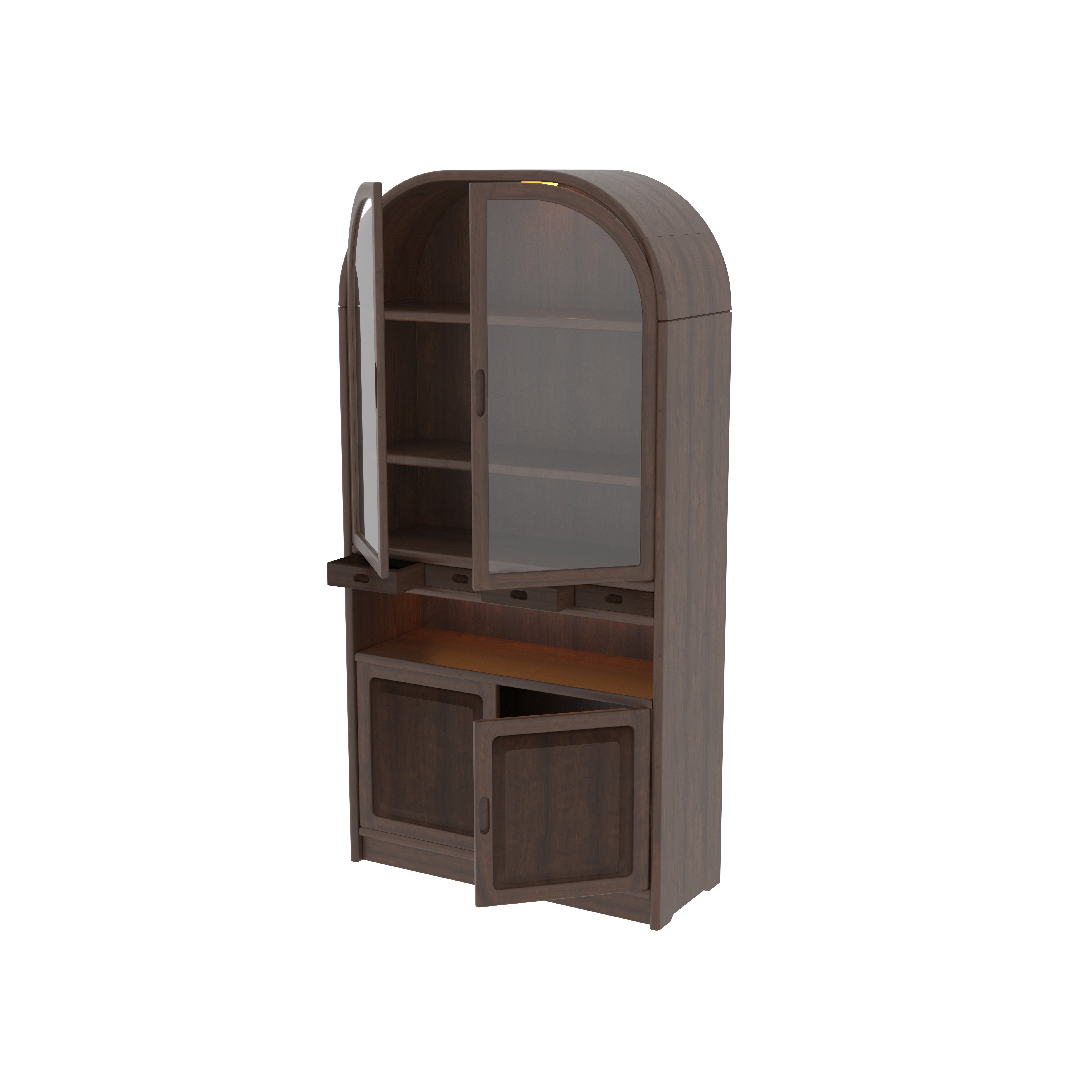 Grand Arched Wardrobe | European Luxury Display & Storage Wardrobe