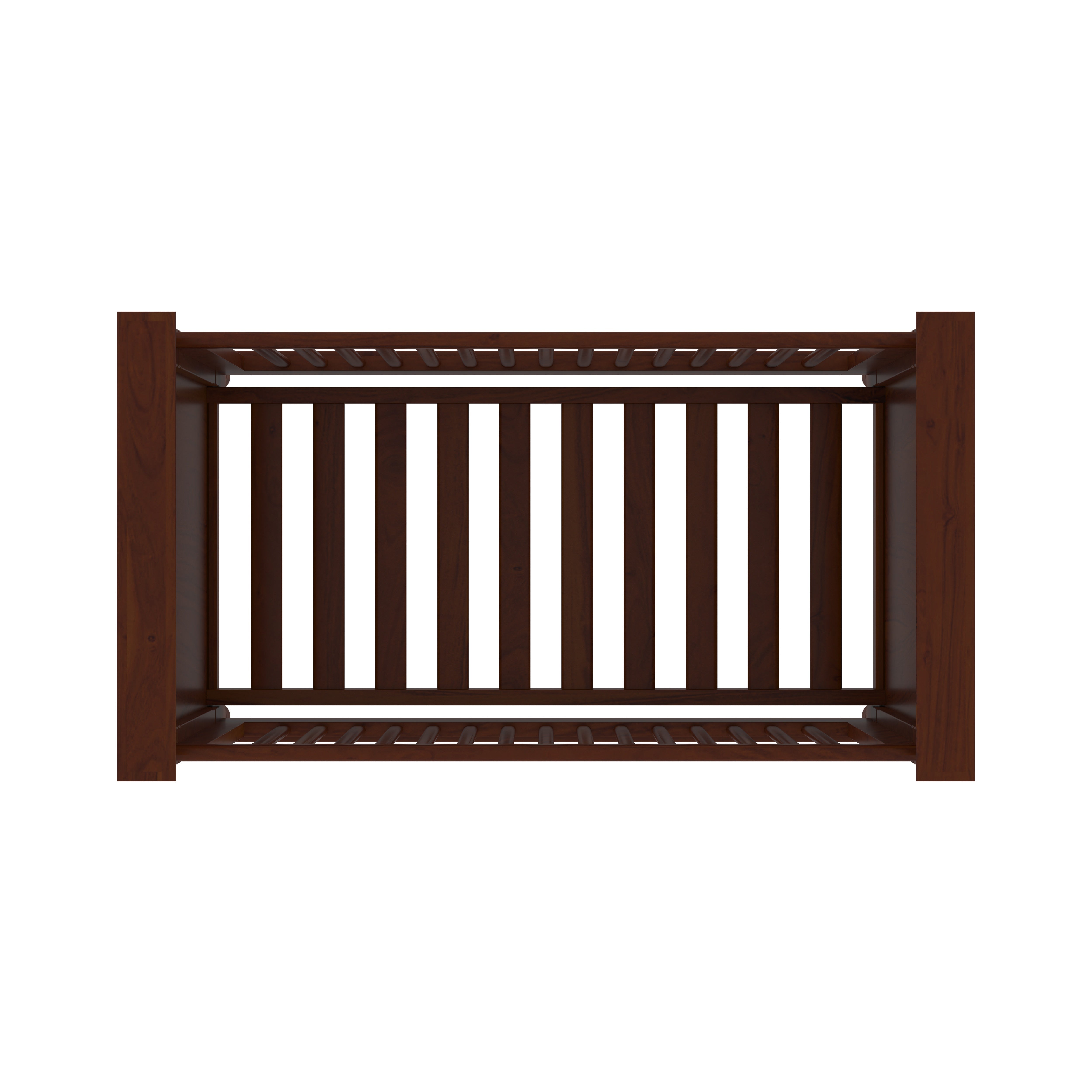 Seravelle Heritage Luxury Wooden Cradle with Classic Slatted Design and Artisan Craftsmanship Cradle