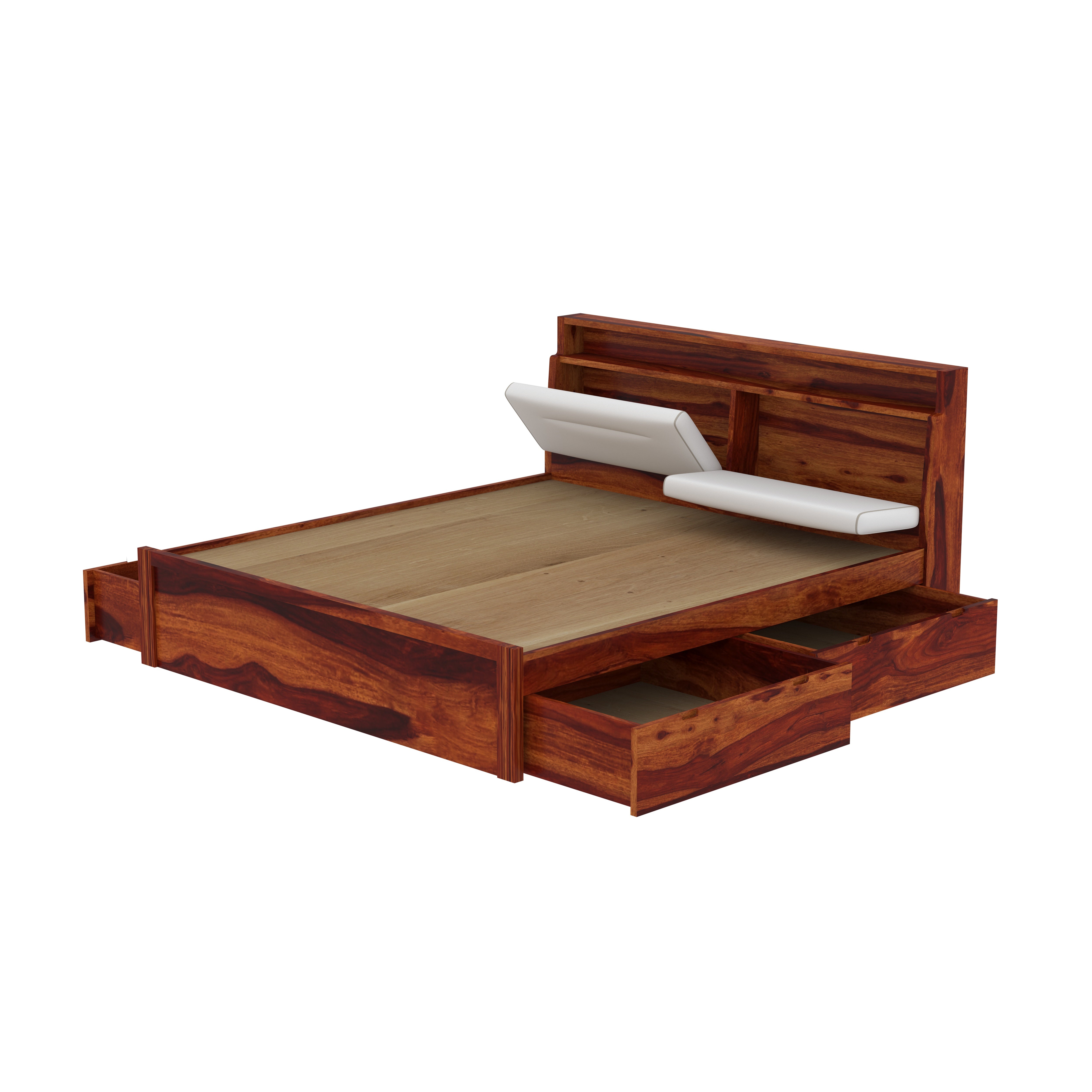Merlin King drawer storage Bed