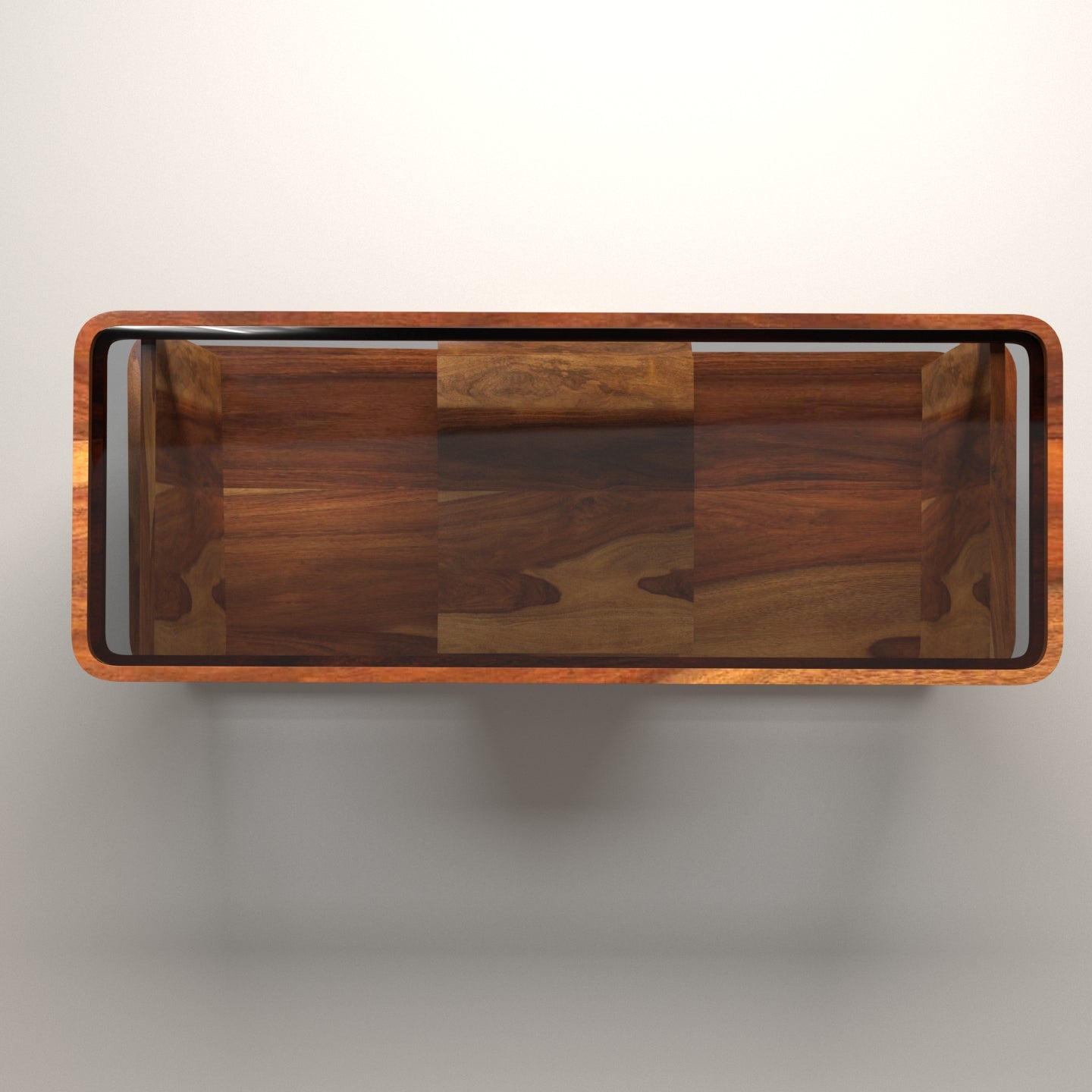 Sanghai Sheesham Modern Time 2 Drawer with Attractive Table Top Coffee Table Coffee Table