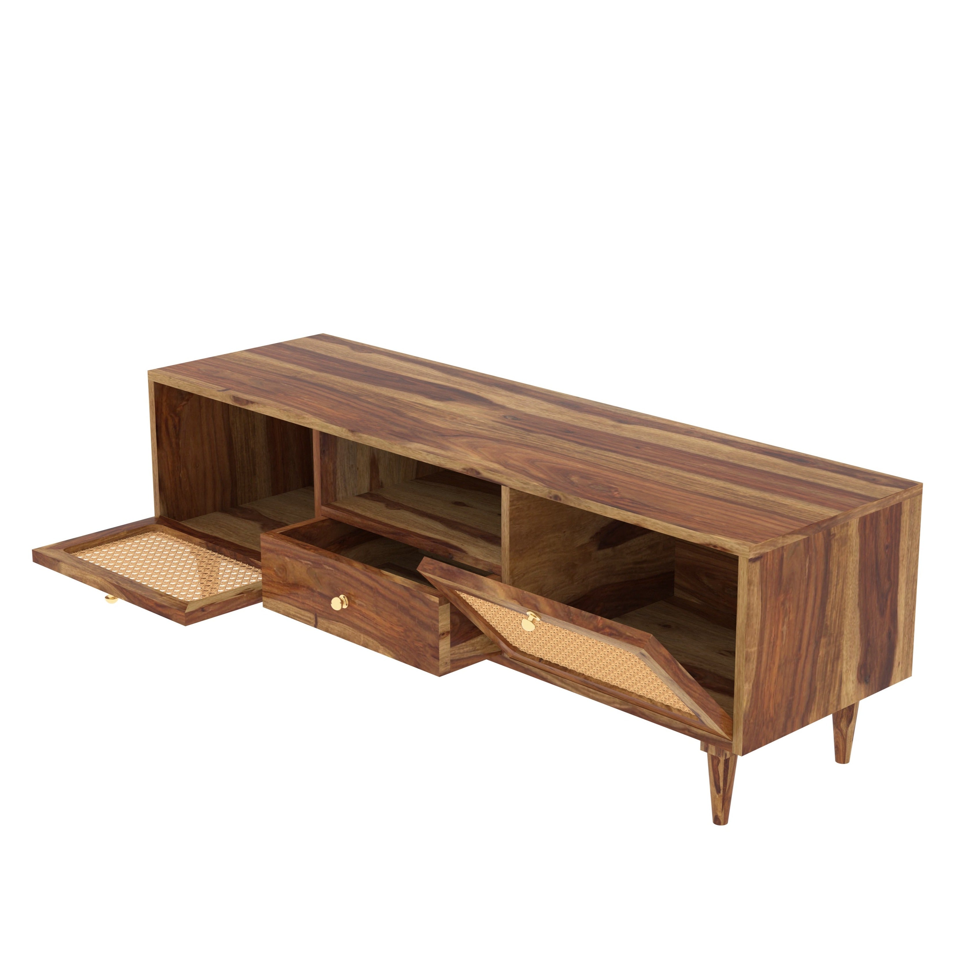 Montage Vintage Style Handmade Multistorage Wooden TV Stand Tv stand