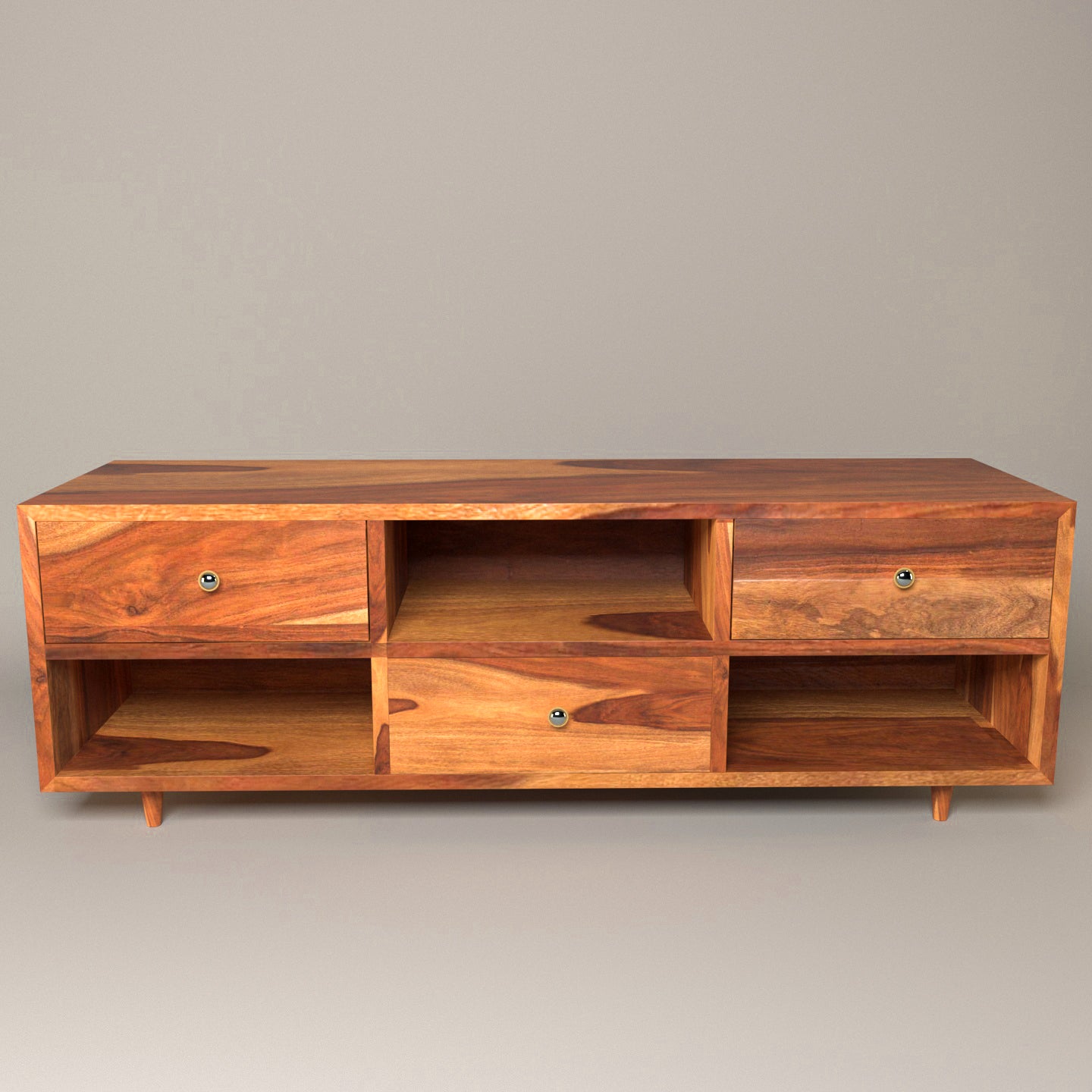 Melbourne Melody Style Wooden Handmade with Multi Storage TV Unit for Home Tv stand