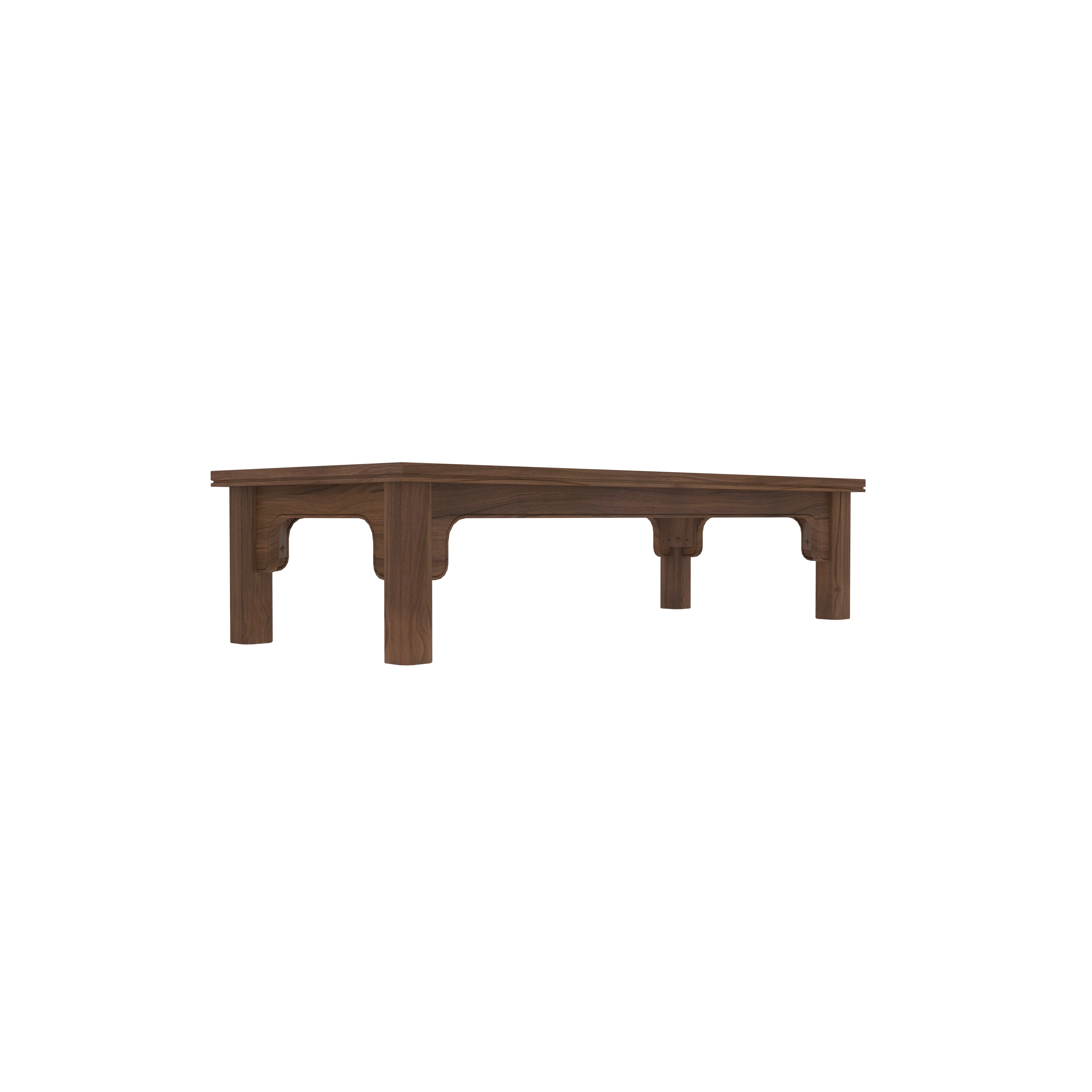 Traditional Wooden Dining Table with 6 Cane Work Chairs Set Dining Set