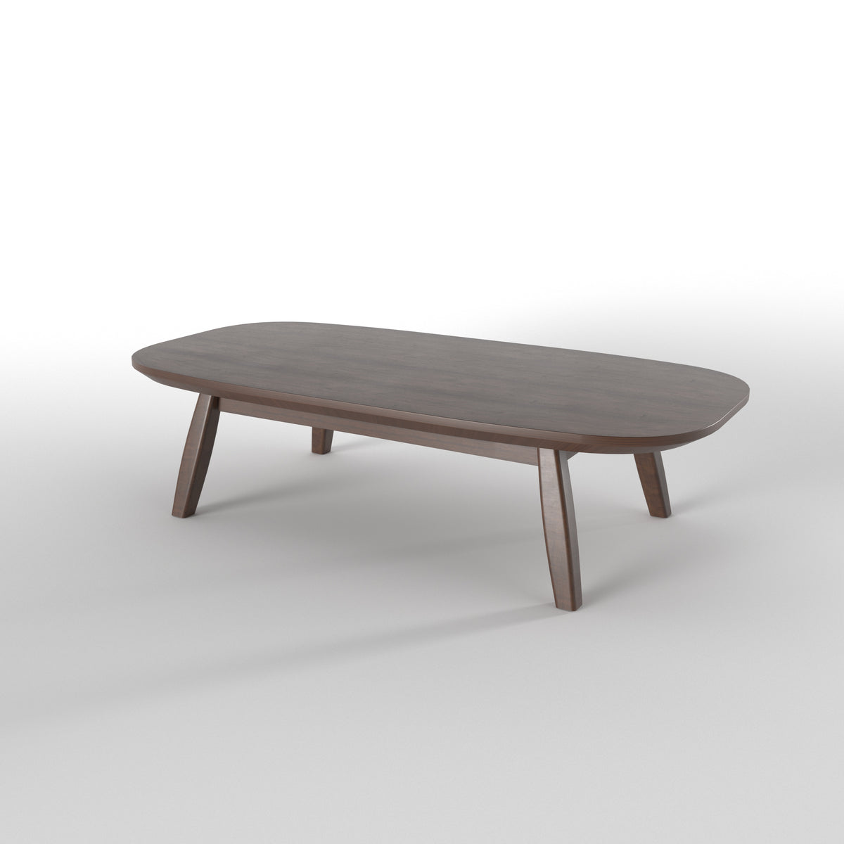 Contemporary Longline Dining Table with Angled Support