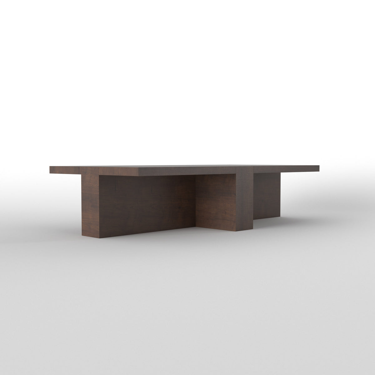 Rectangular Dining Table Set with Cane Panel Seating