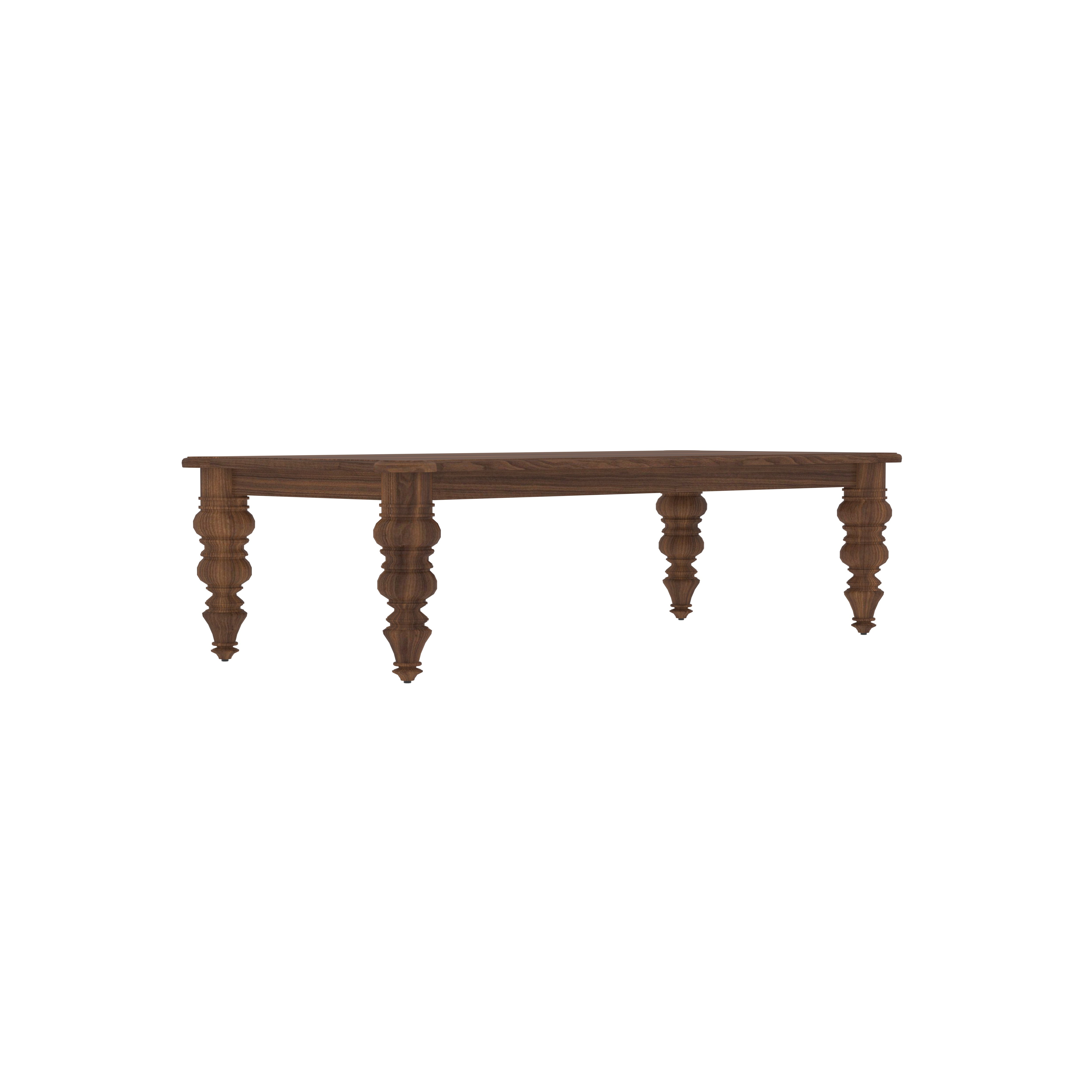 Premium Wooden Dining Set - 6 Seater Solid Wood Table with Woven Chairs Dining Set