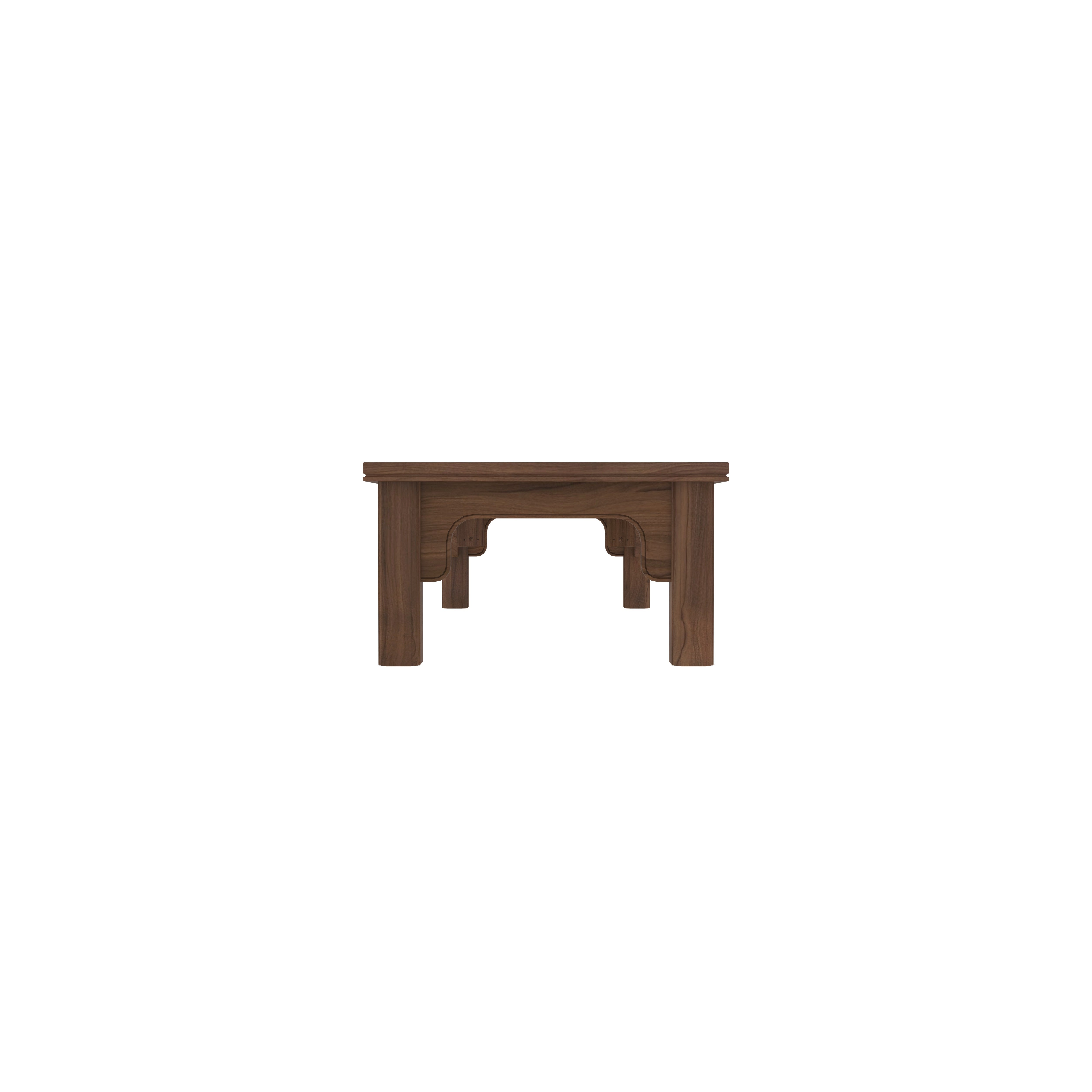 Traditional Wooden Dining Table with 6 Cane Work Chairs Set Dining Set