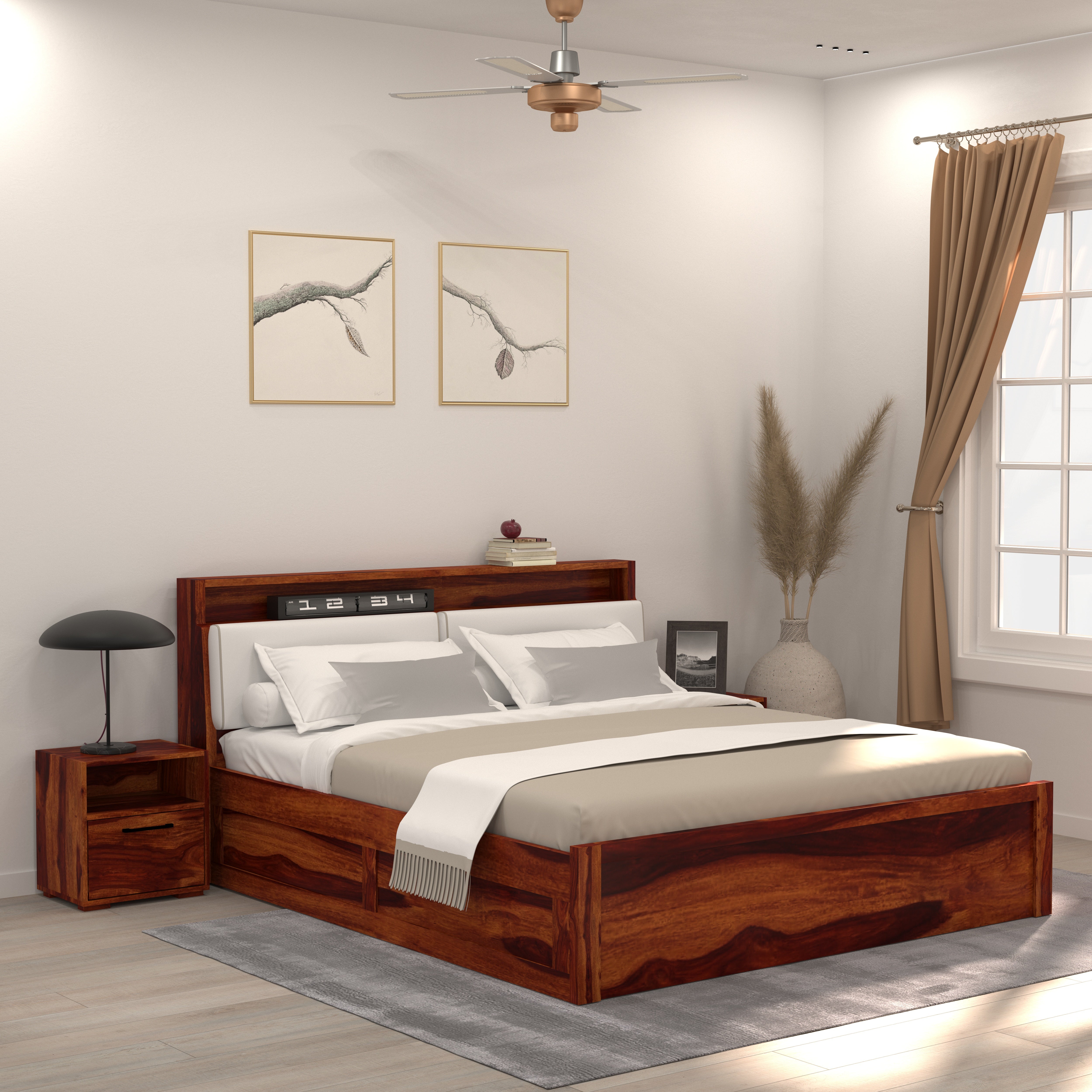 Merlin king box storage Bed