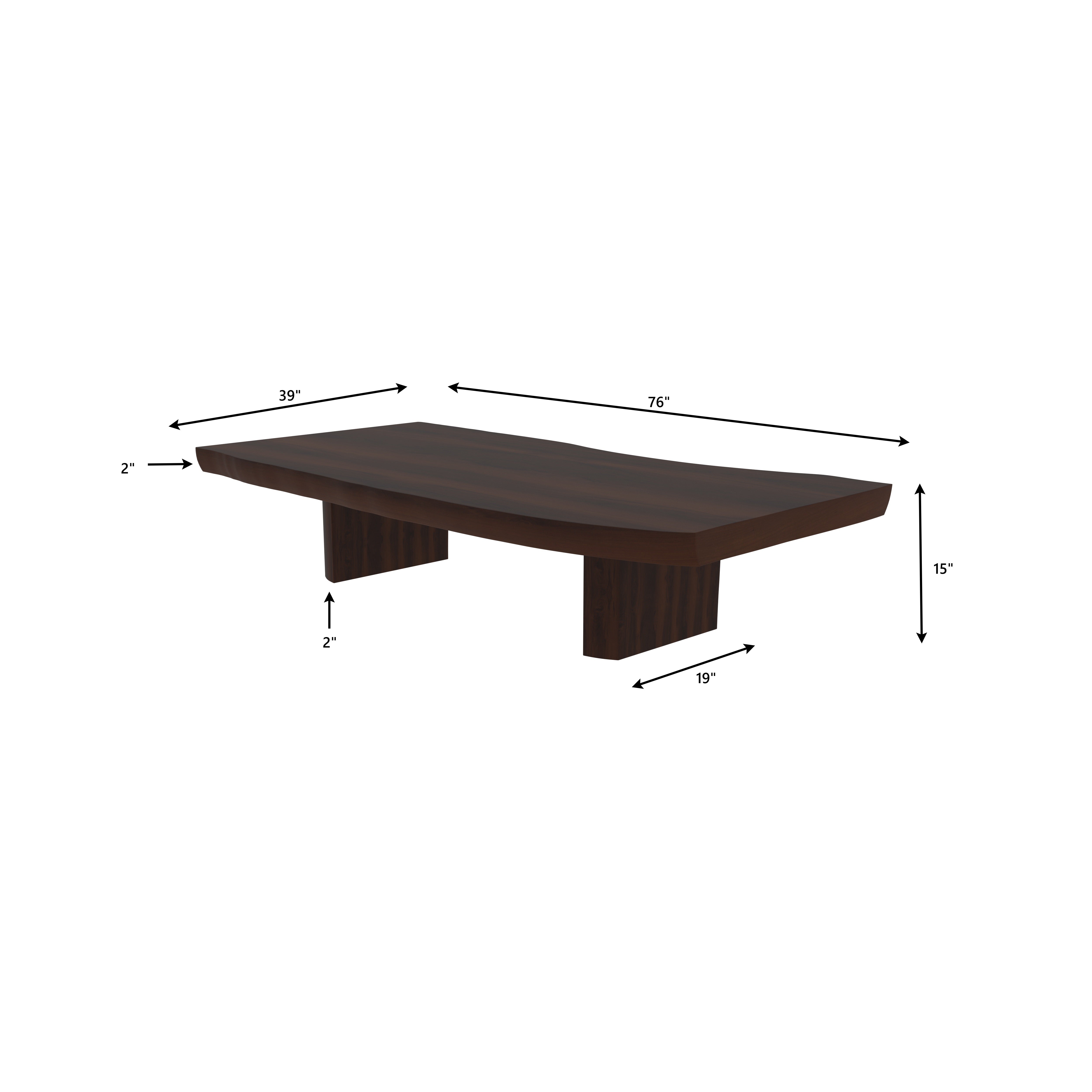 Contemporary Floor Dining Table with Cushioned Seating in Luxe Space Japanese Dining Set