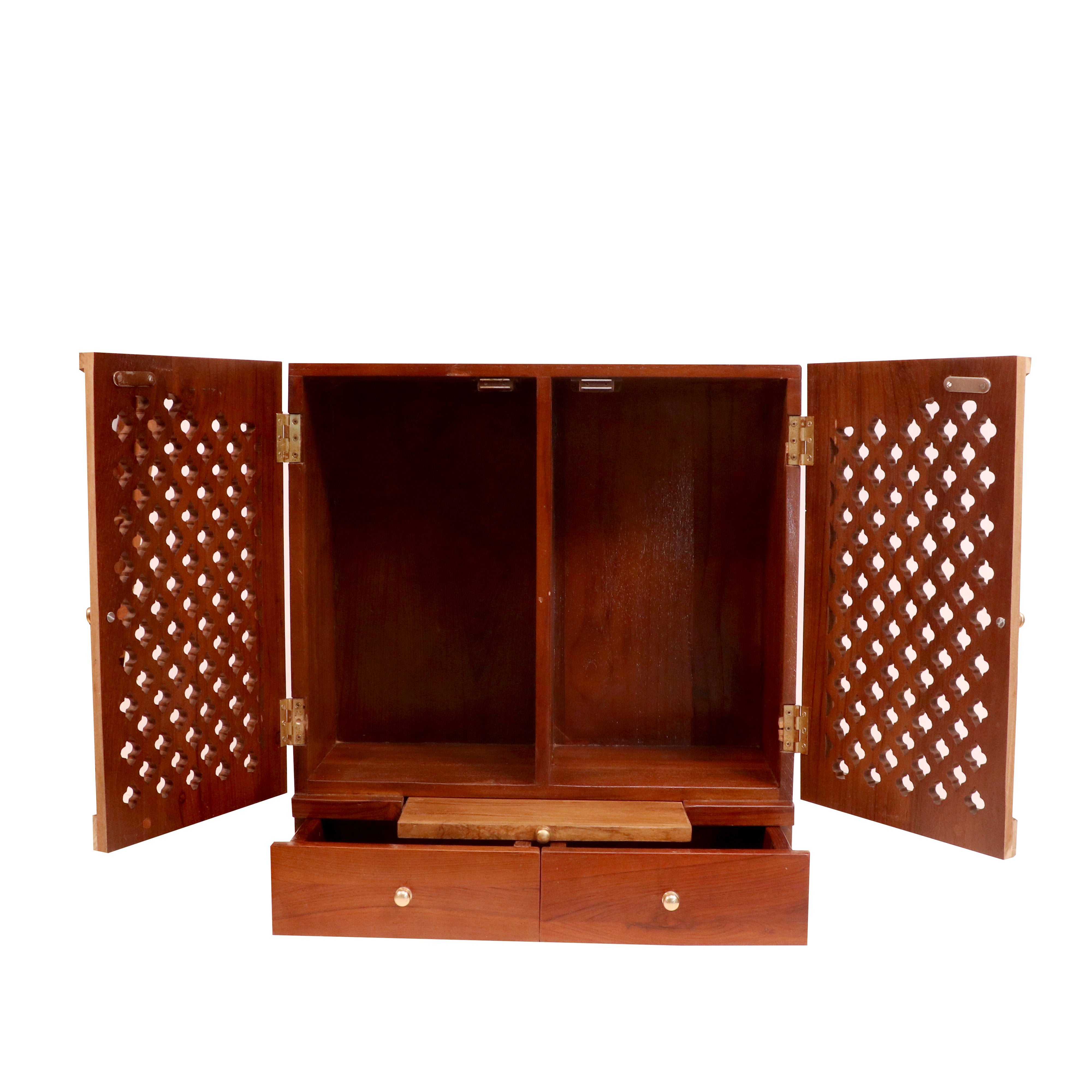 Old Classic Natural Handmade Spiritual Wooden Temple for Home Temple