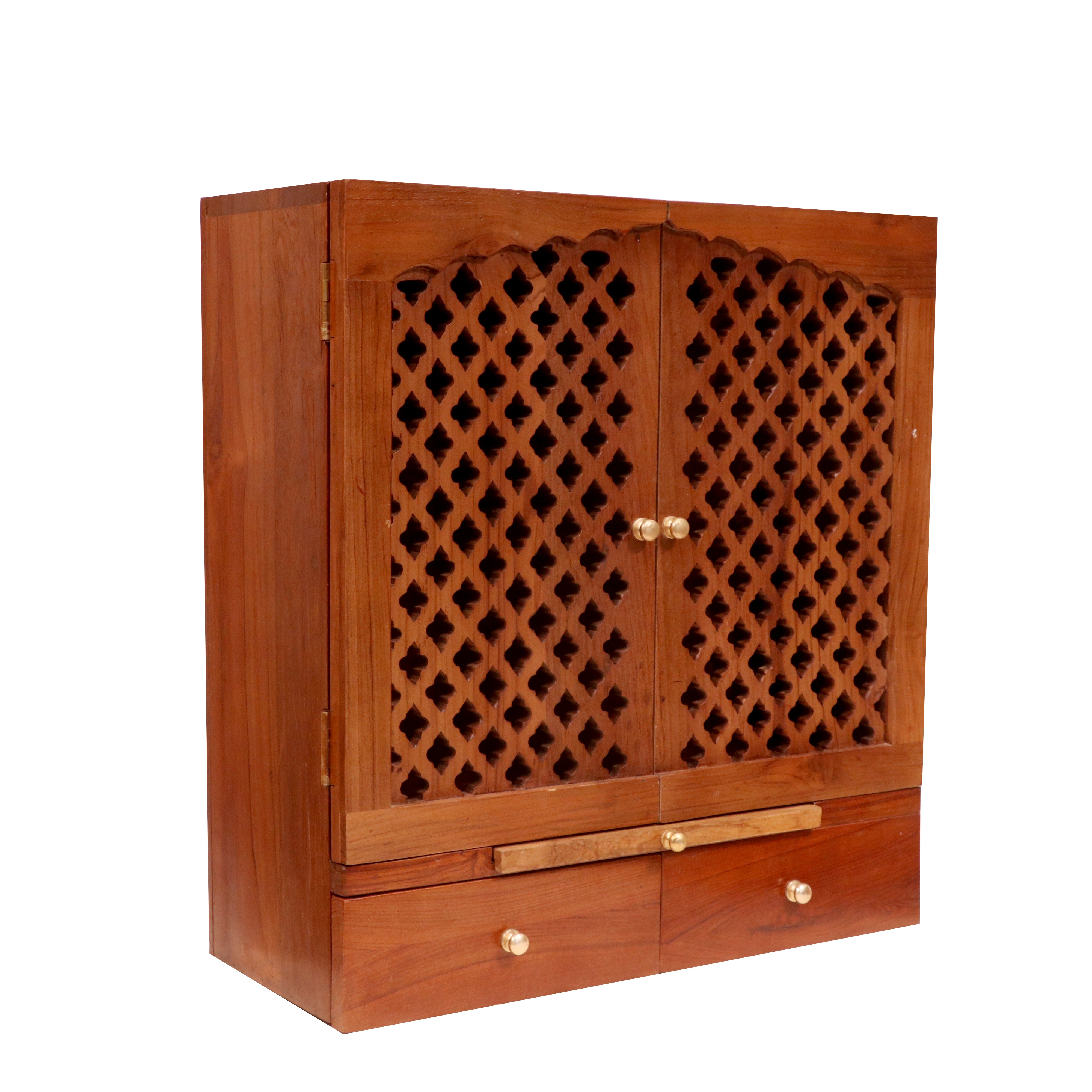 Old Classic Natural Handmade Spiritual Wooden Temple for Home Temple