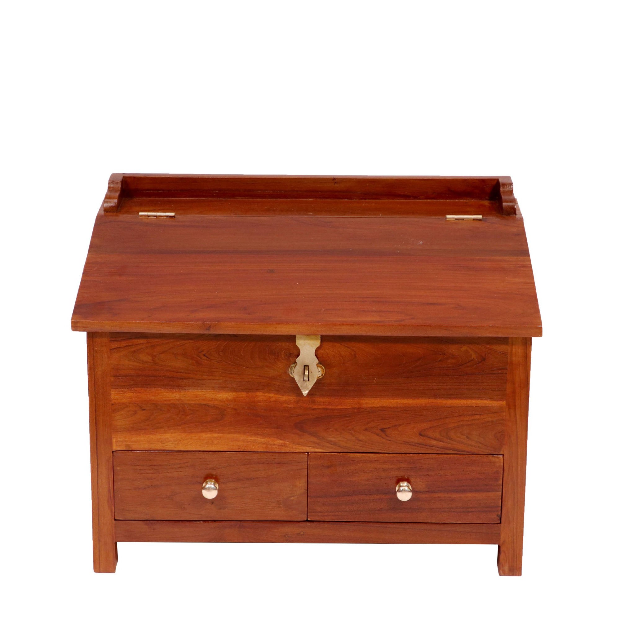 Classical Teak Munim Desk Lapdesk