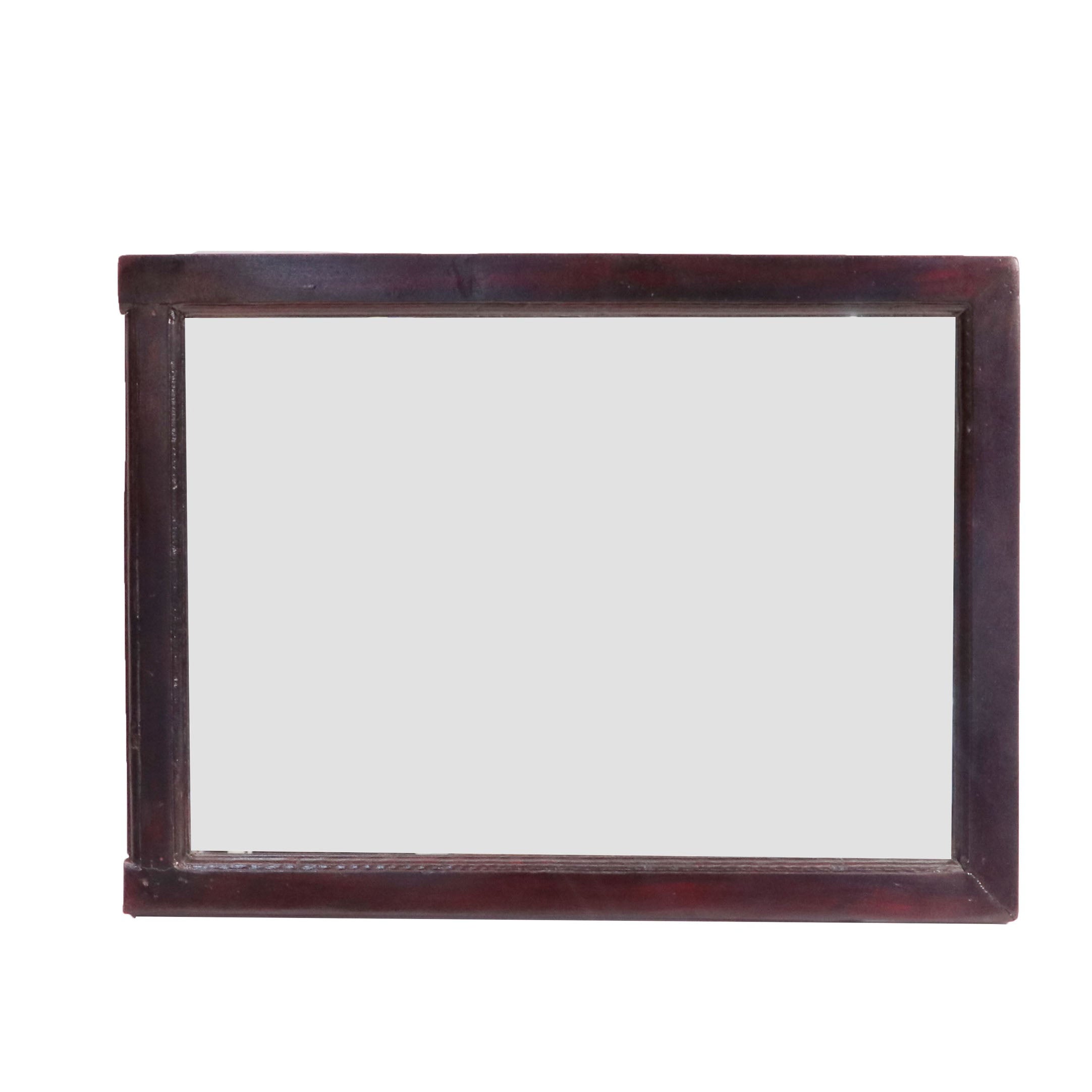 Plain Wooden Mirror Mirror