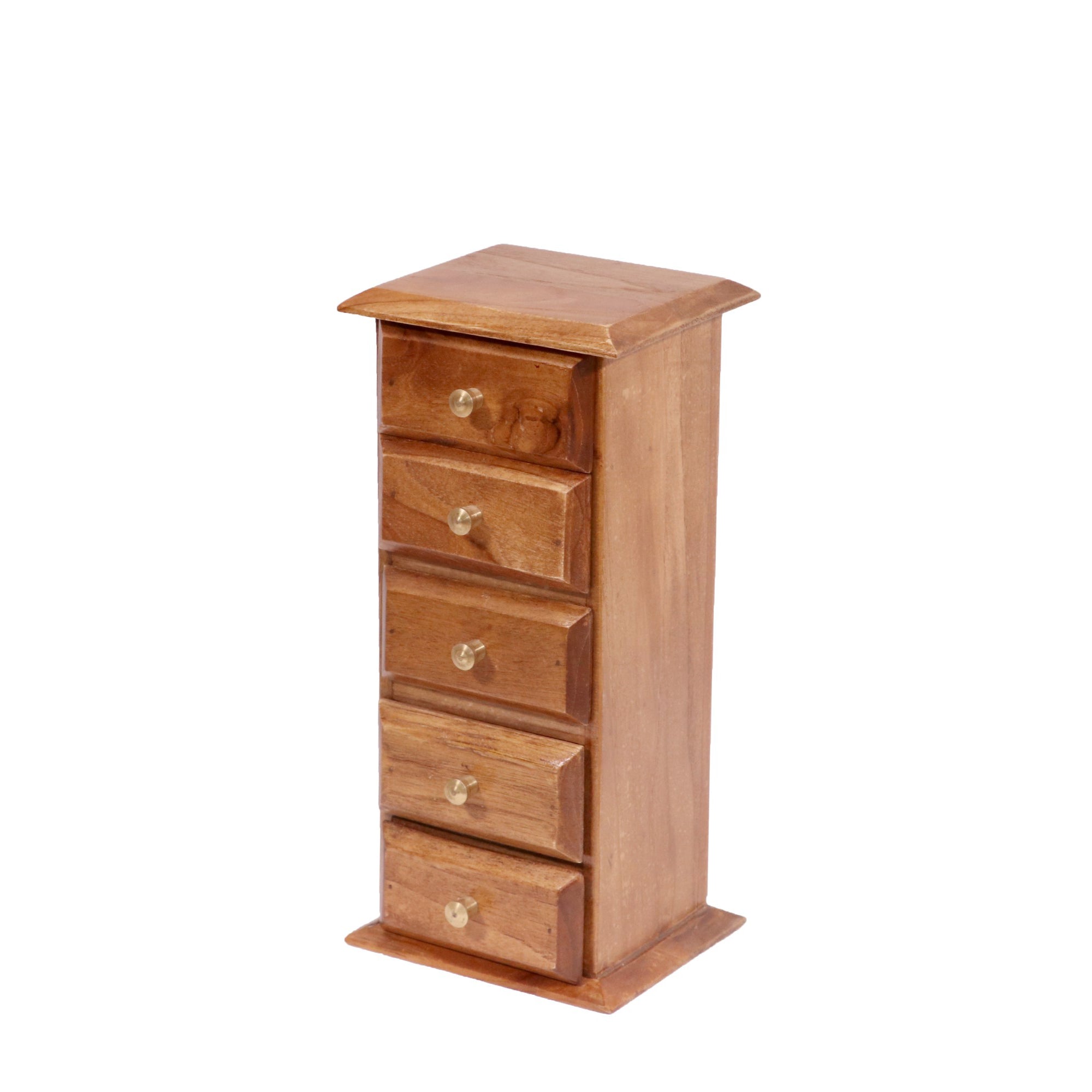 Heritage Handmade Wooden 5 compartment Desk organizer Desk Organizer