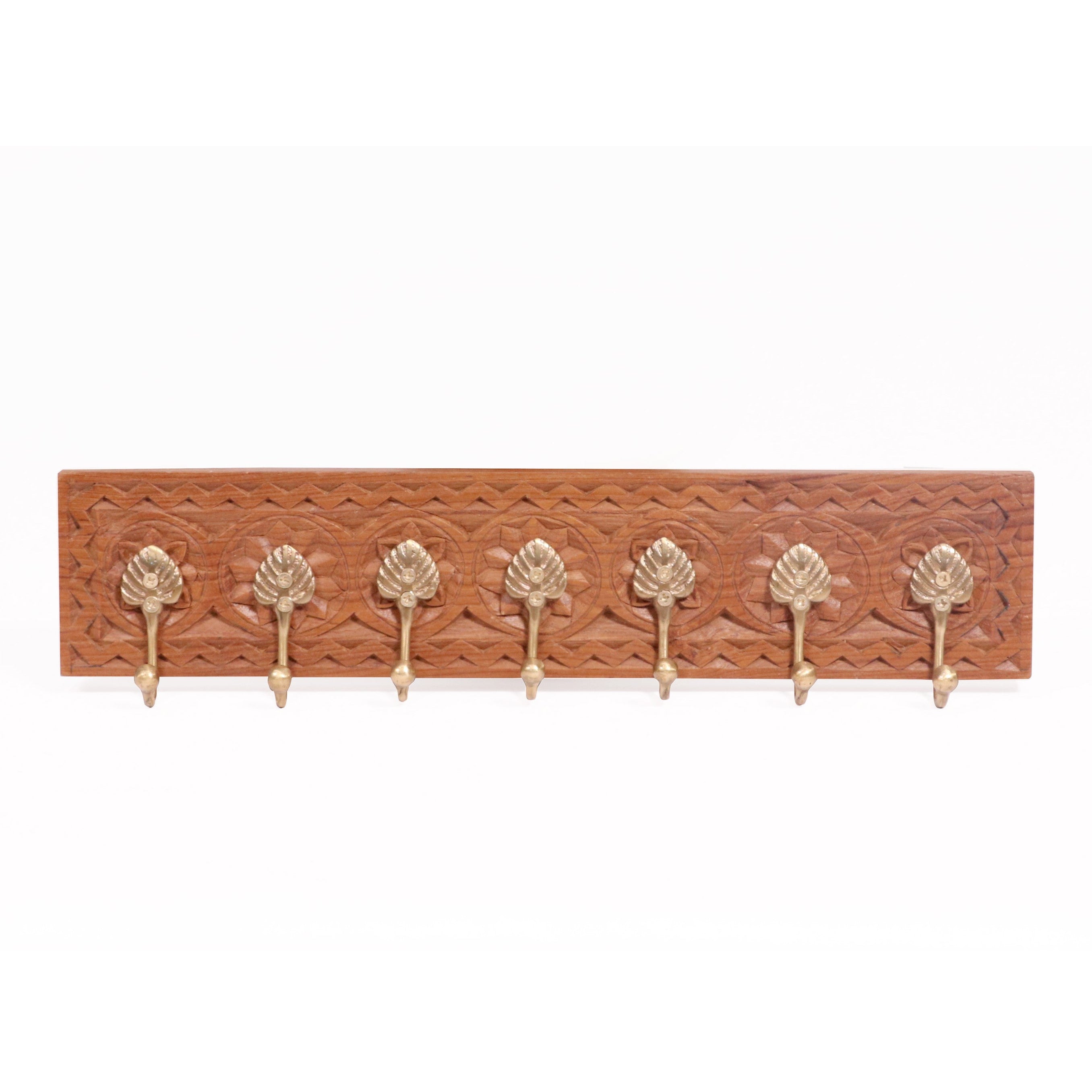 7 Carved Brass Hooks Hook