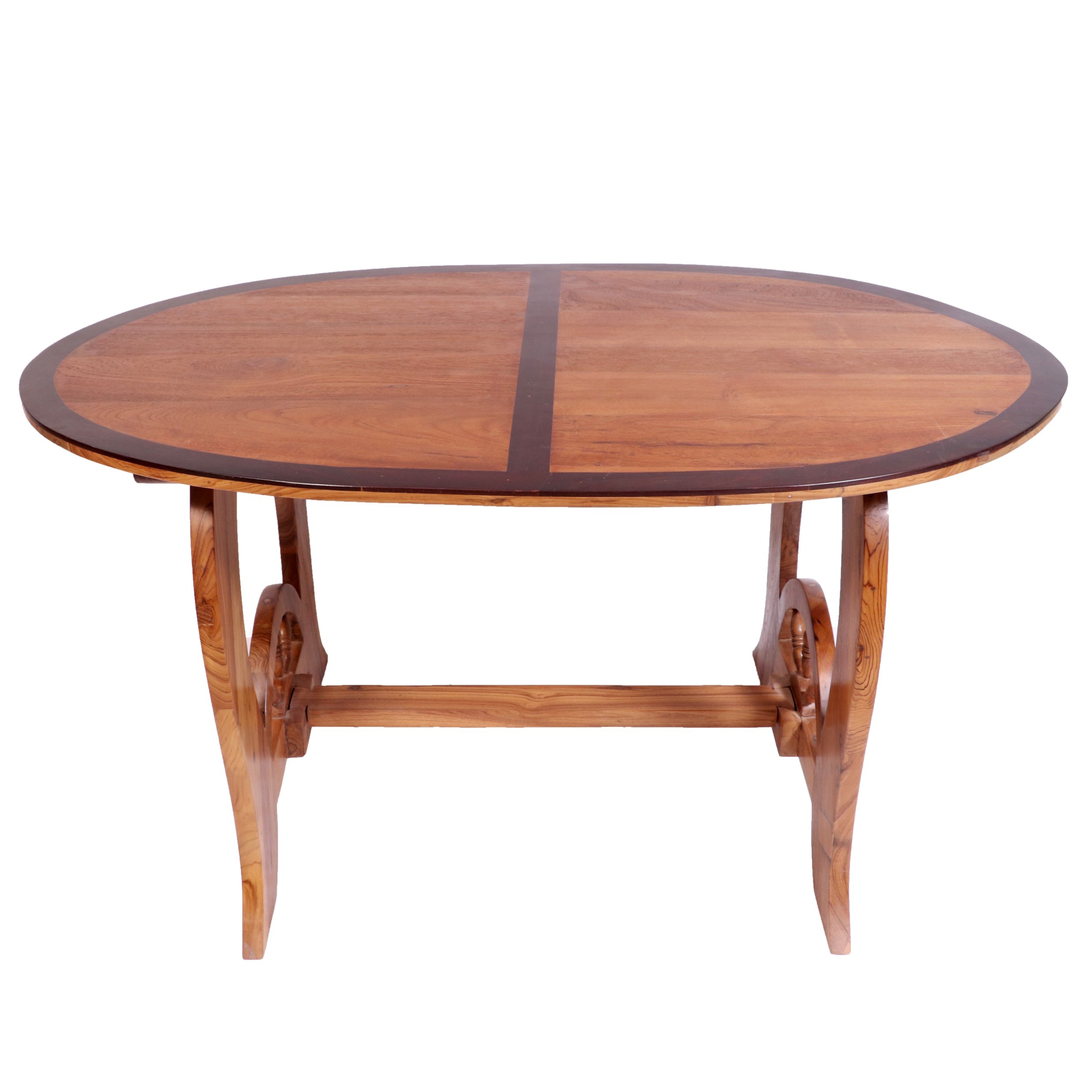 Oval shaped Director Teak dining table Dining Table
