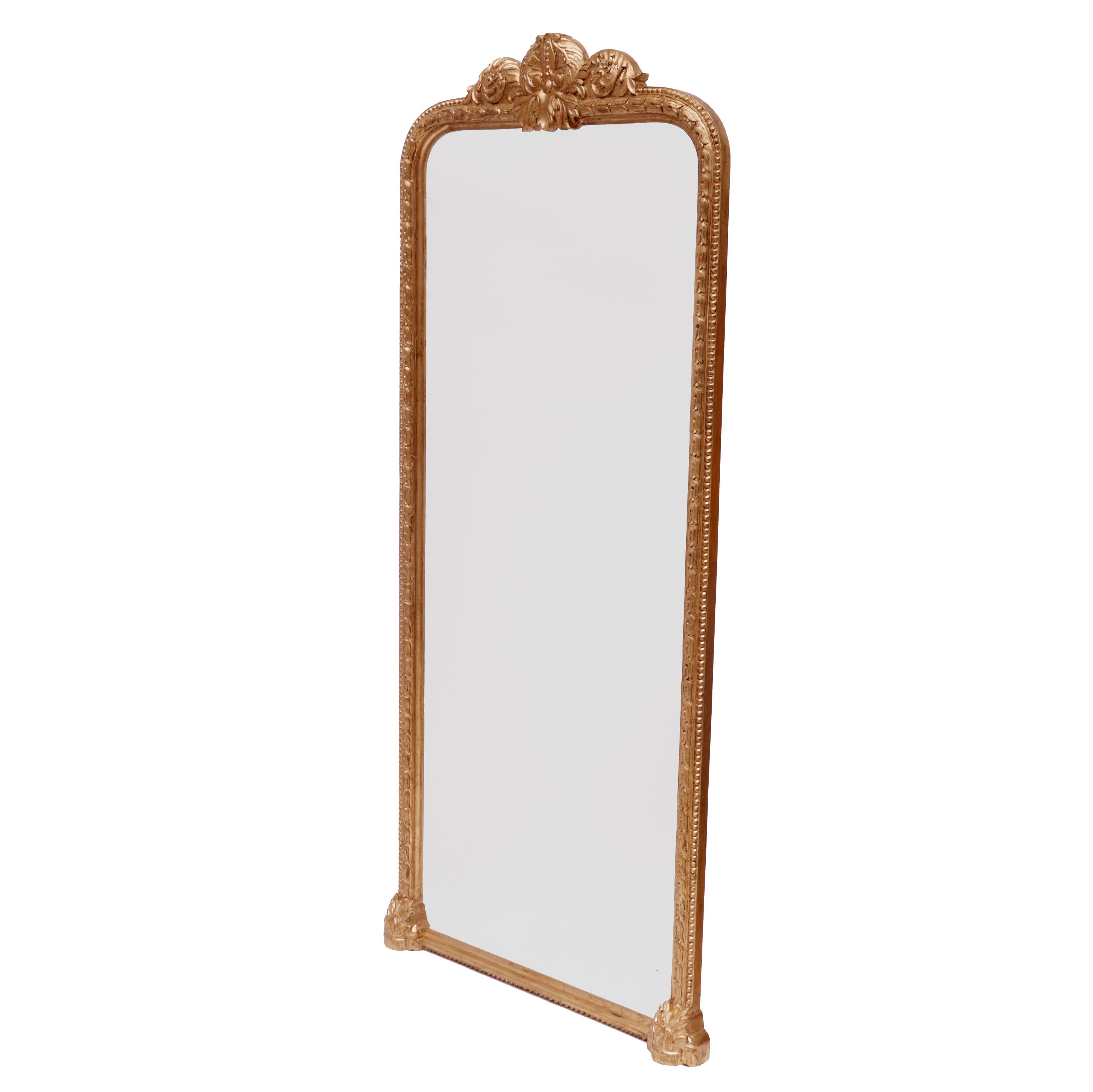 Golden French Royal Long Mirror Mirror